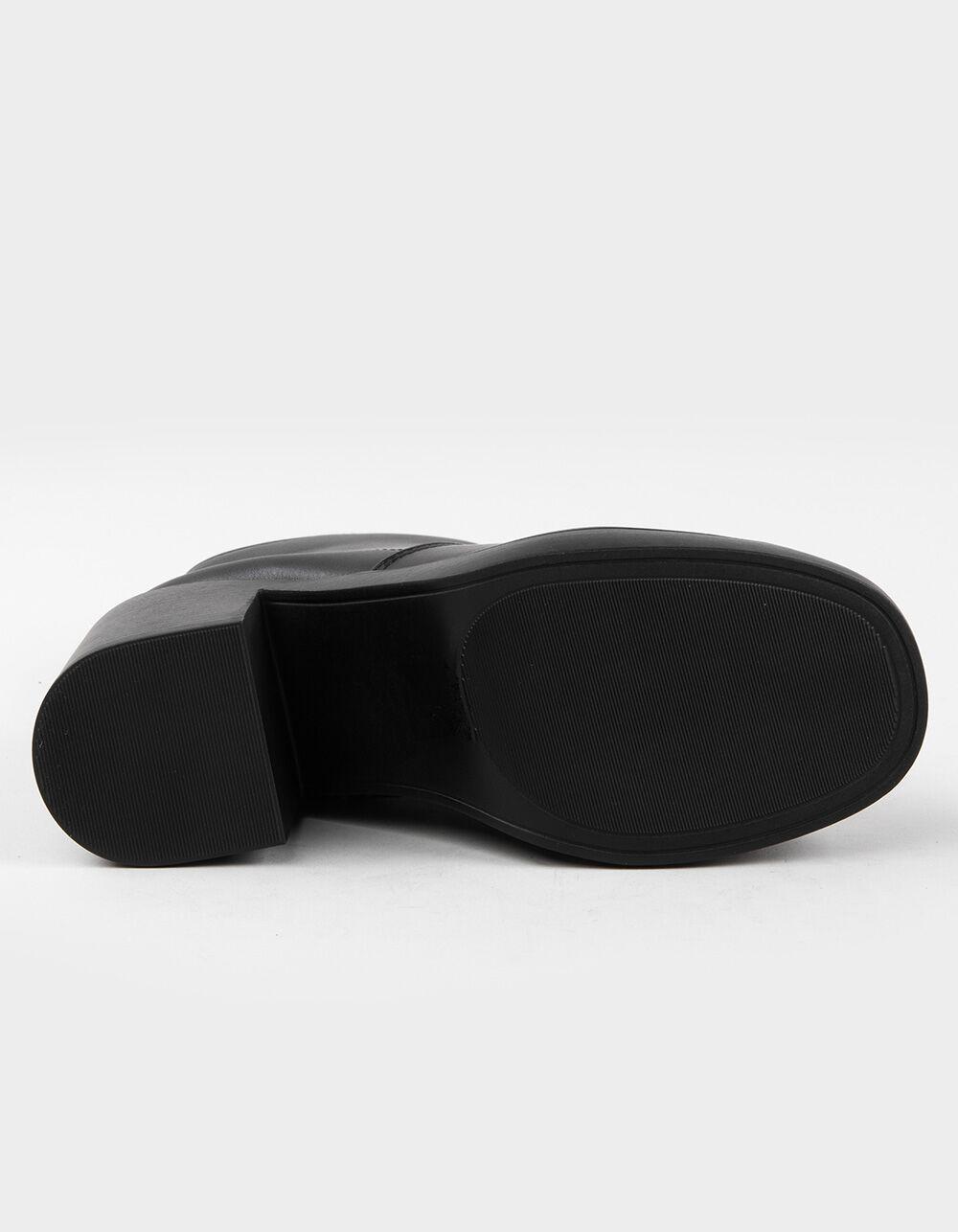 SODA Unfurl Womens Platform Boots - BLACK Product Image