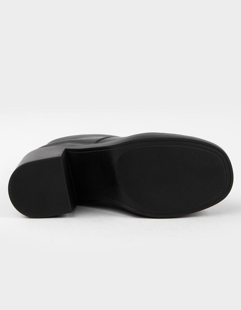 SODA Unfurl Womens Platform Boots - BLACK Product Image