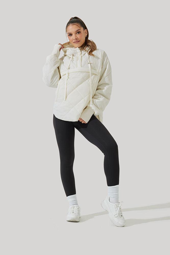 Pillow Packable Puffer Jacket - Coconut Cream Product Image