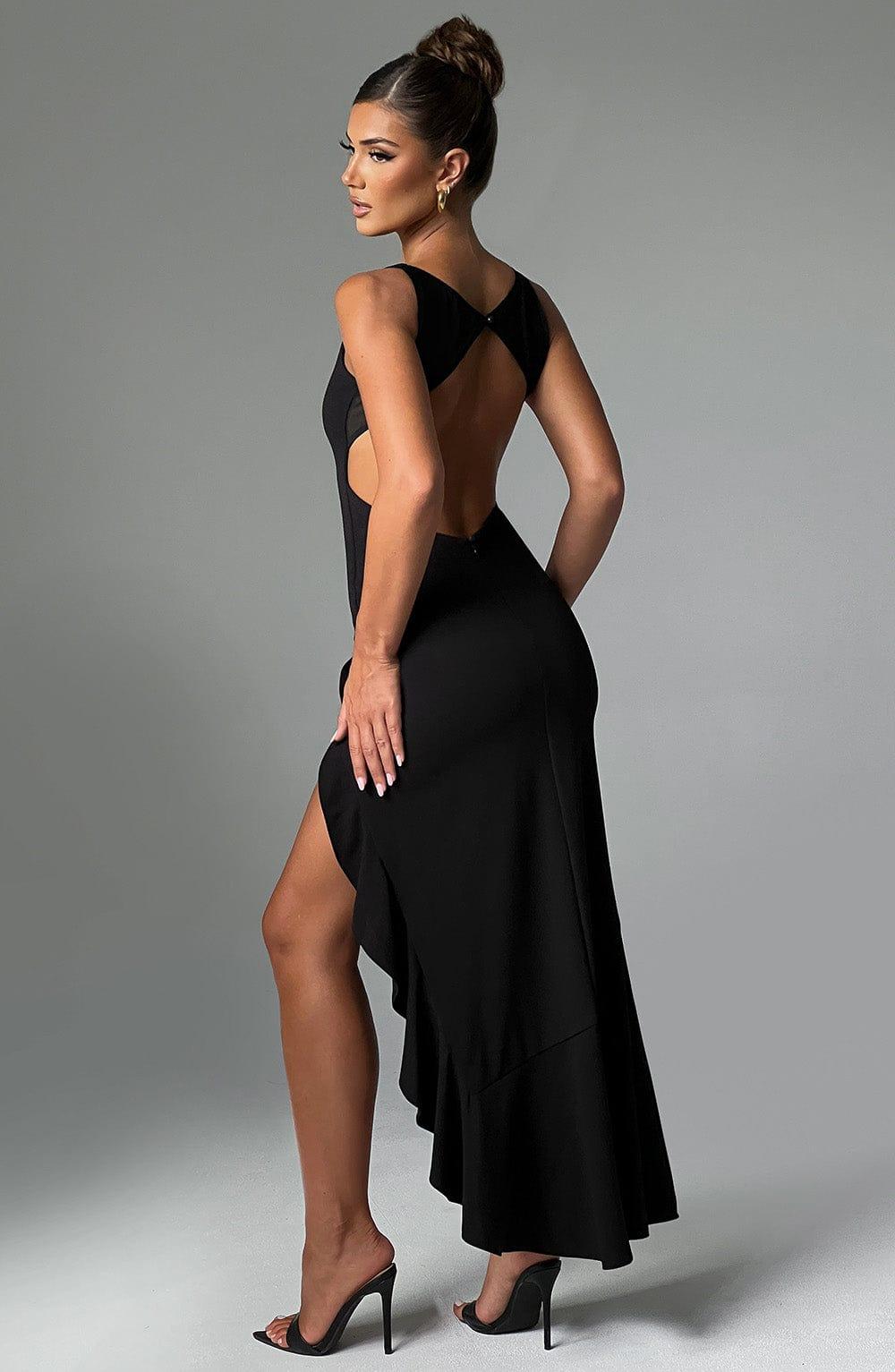 Theadora Maxi Dress - Black Product Image