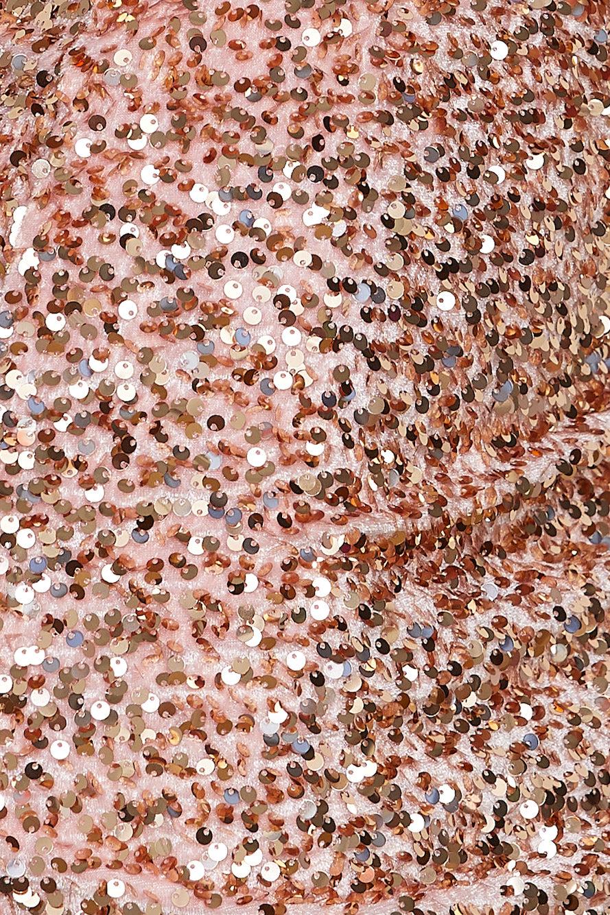 Party Vibe Mini Dress Pink Product Image