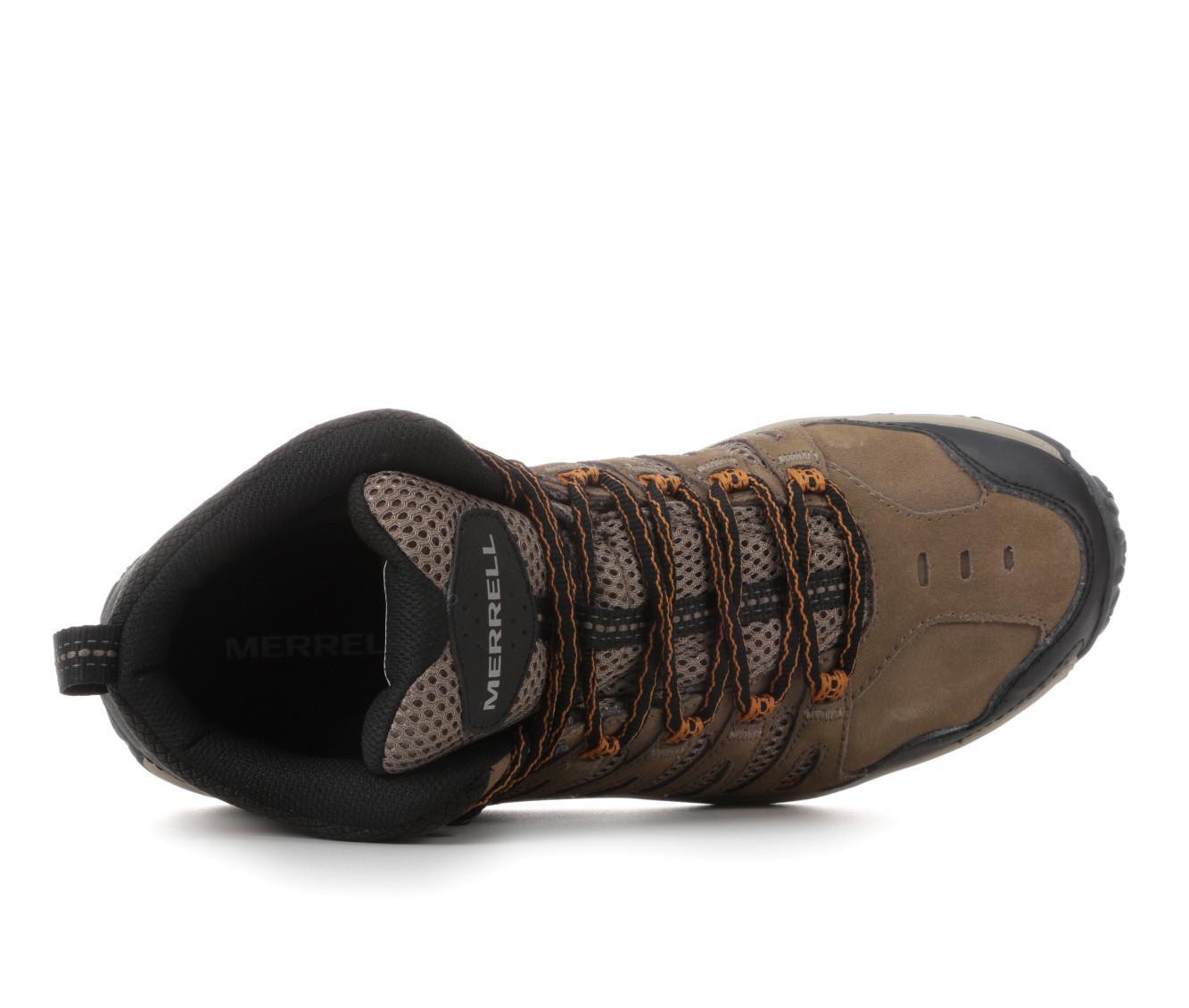 Men's Merrell Crosslander 3 Mid Waterproof Hiking Boots Product Image