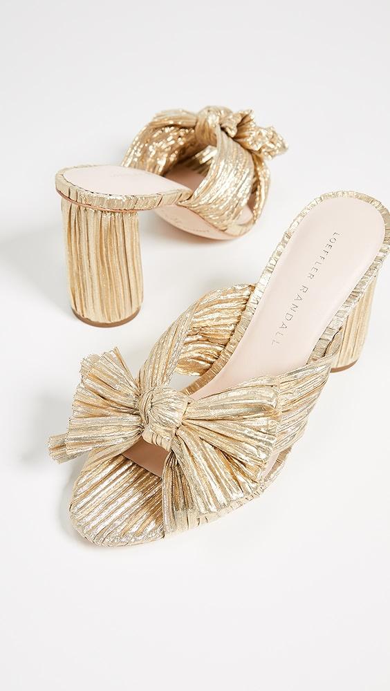 Loeffler Randall Penny Pleated Bow Sandals | Shopbop Product Image