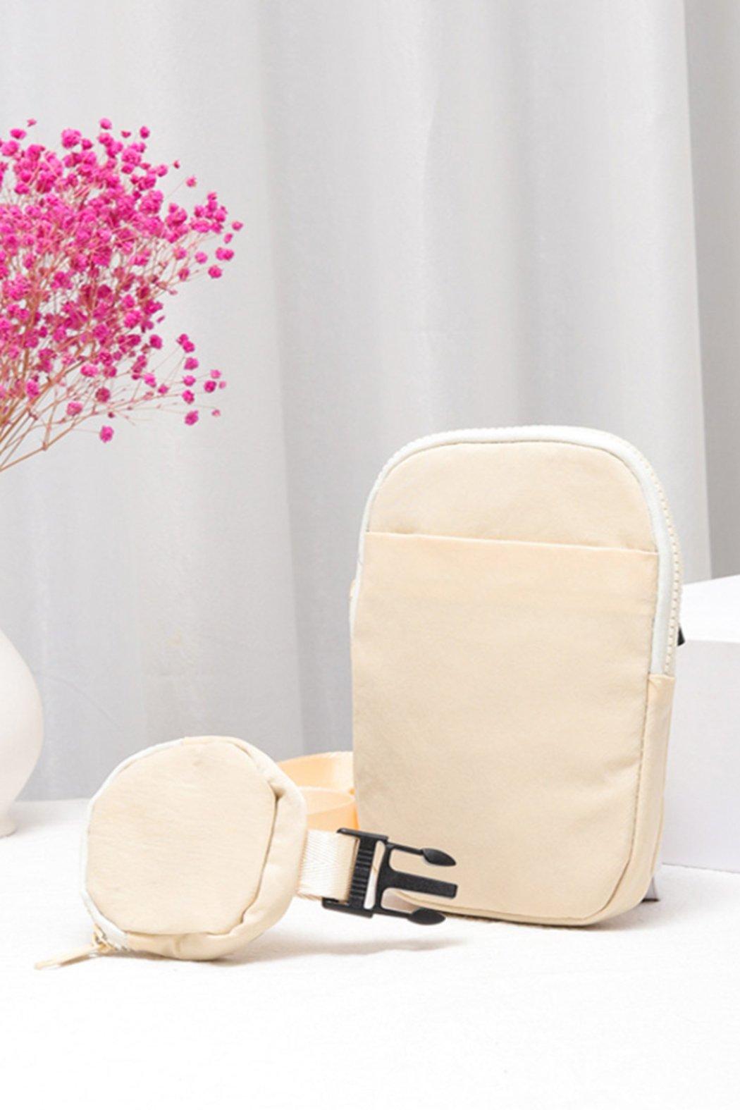 Solid Nylon Sling Bag / Fanny Pack / Belt Bag Product Image