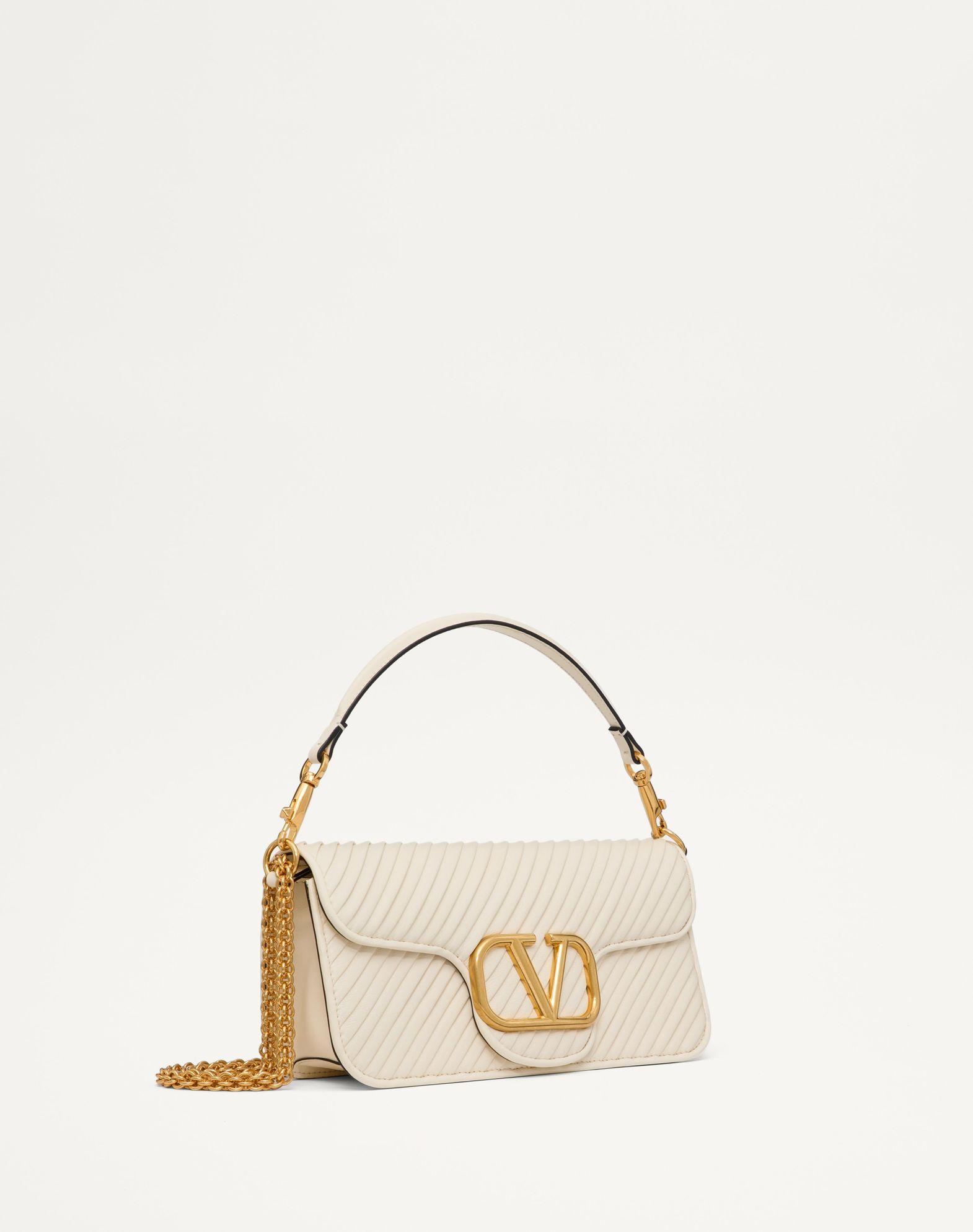Valentino Garavani Locò Shoulder Bag In Pleated Nappa Product Image