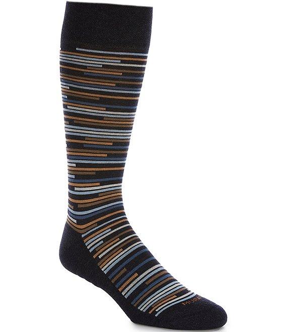 Murano Broken Stripe Crew Length Socks Product Image