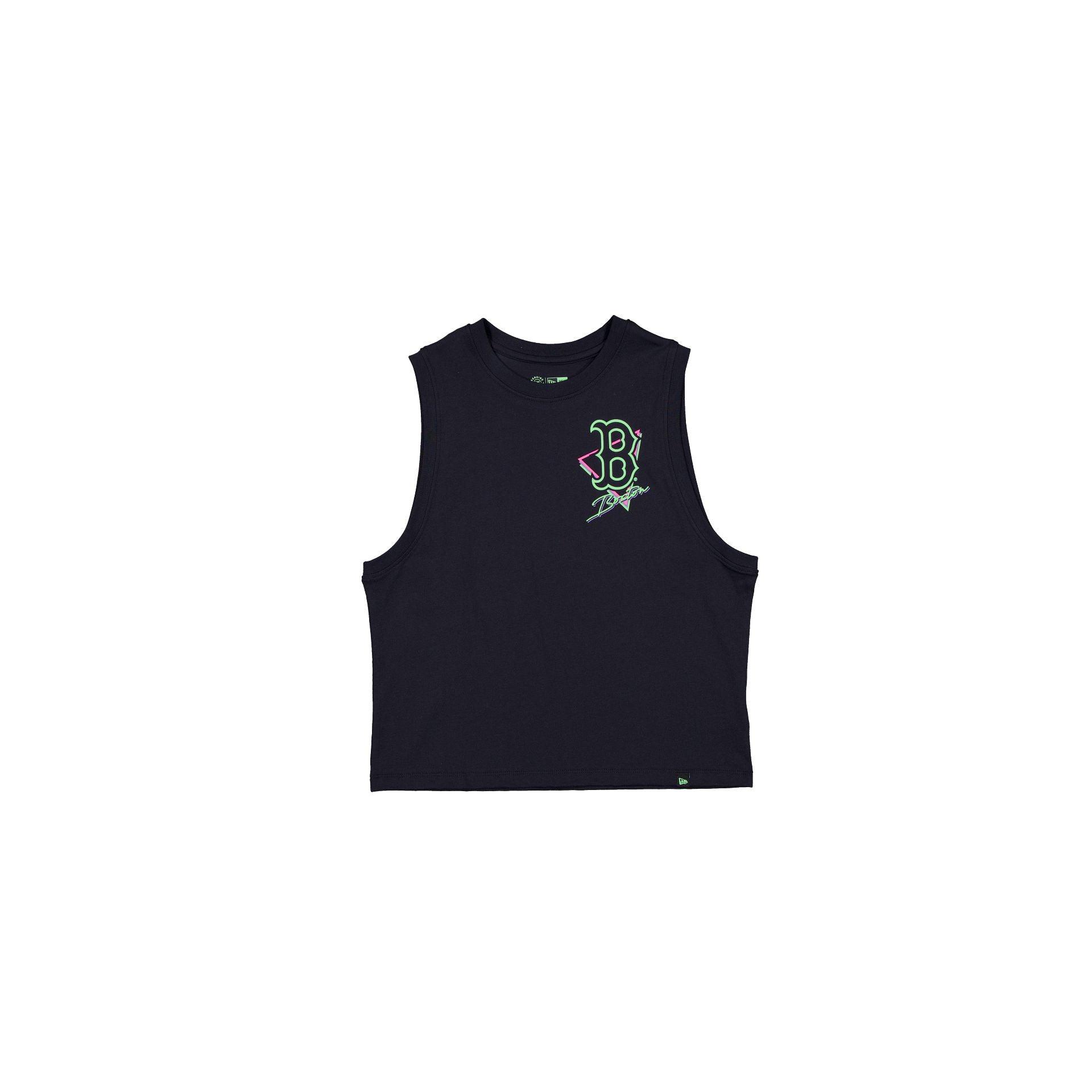 Boston Red Sox Trend Glow Logo Women's Tank Top Female Product Image