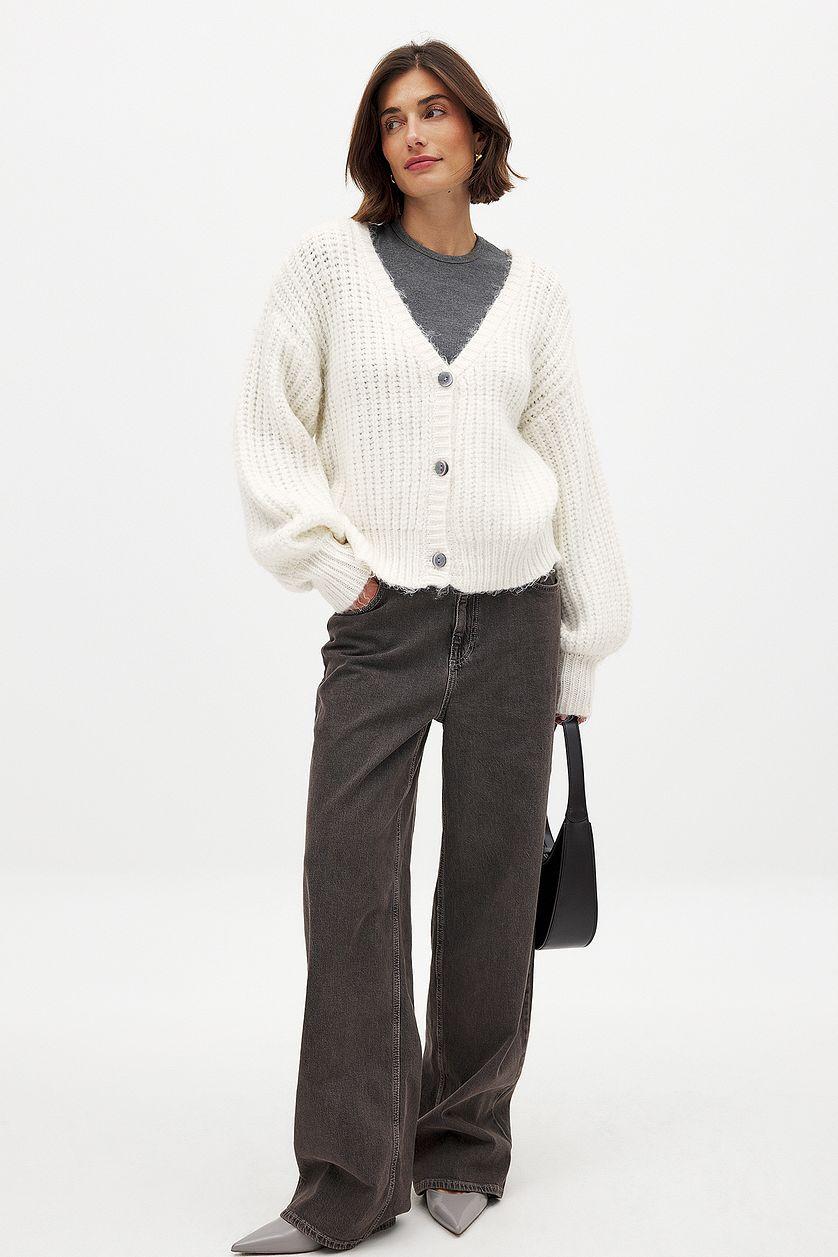Knitted Oversized Cardigan Product Image