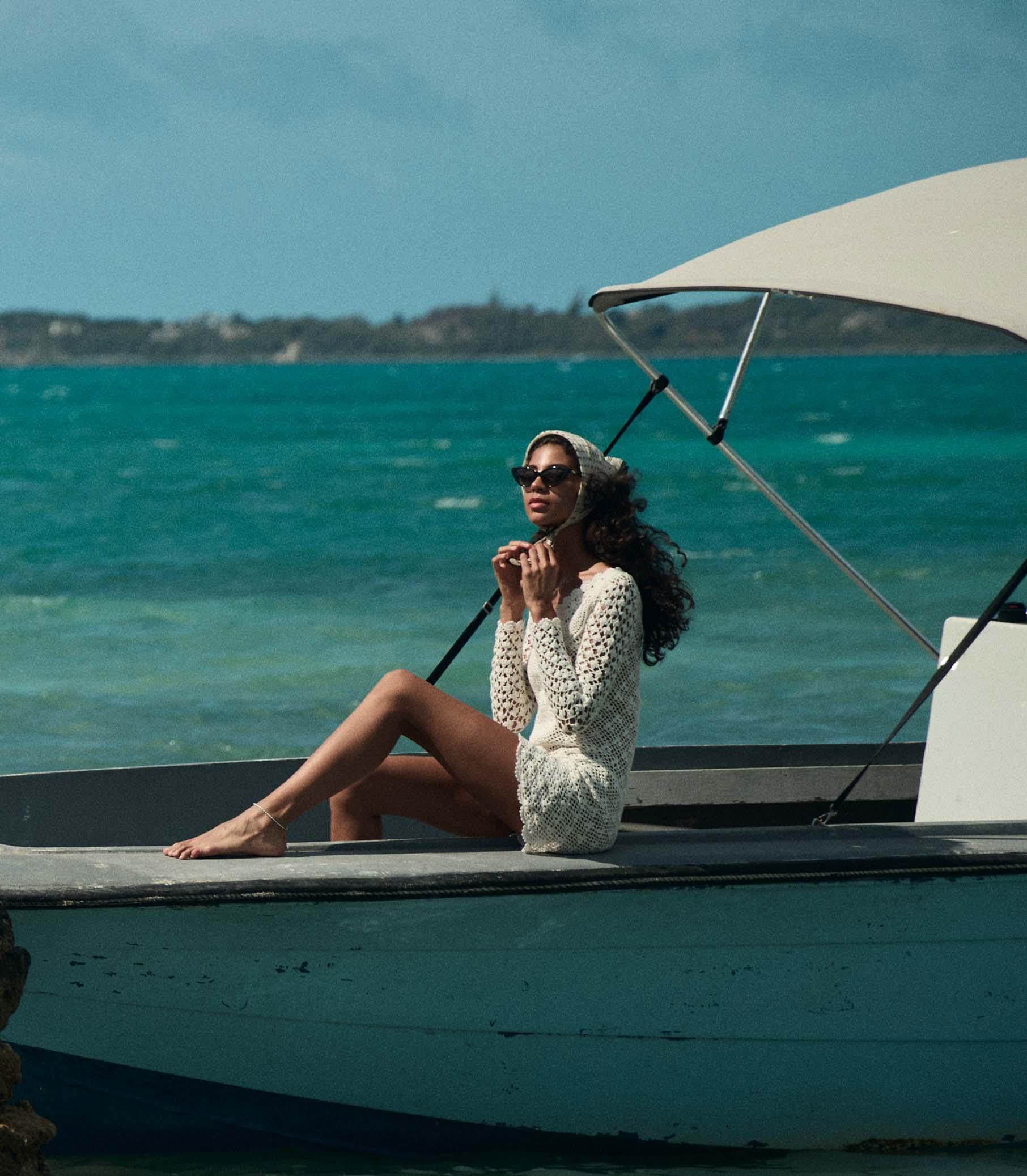 FLORINA DRESS -- PEARL Product Image