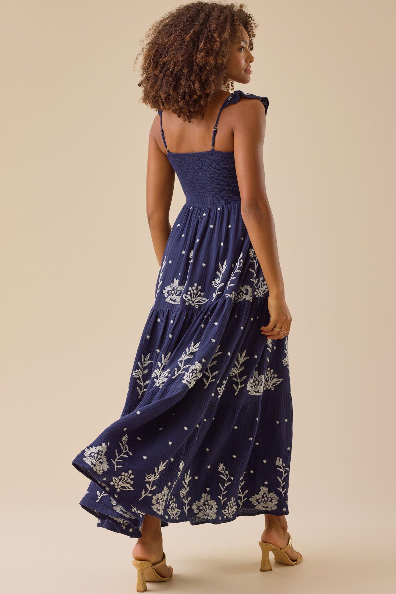 Jen Floral Maxi Dress Product Image