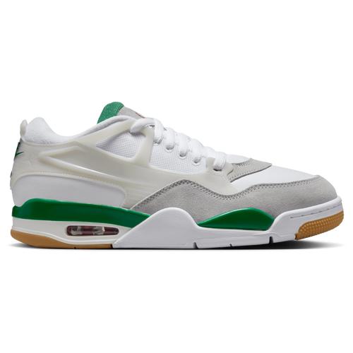 Jordan Mens Jordan AJ 4 RM - Mens Shoes White/Pine Green/Neutral Grey Product Image