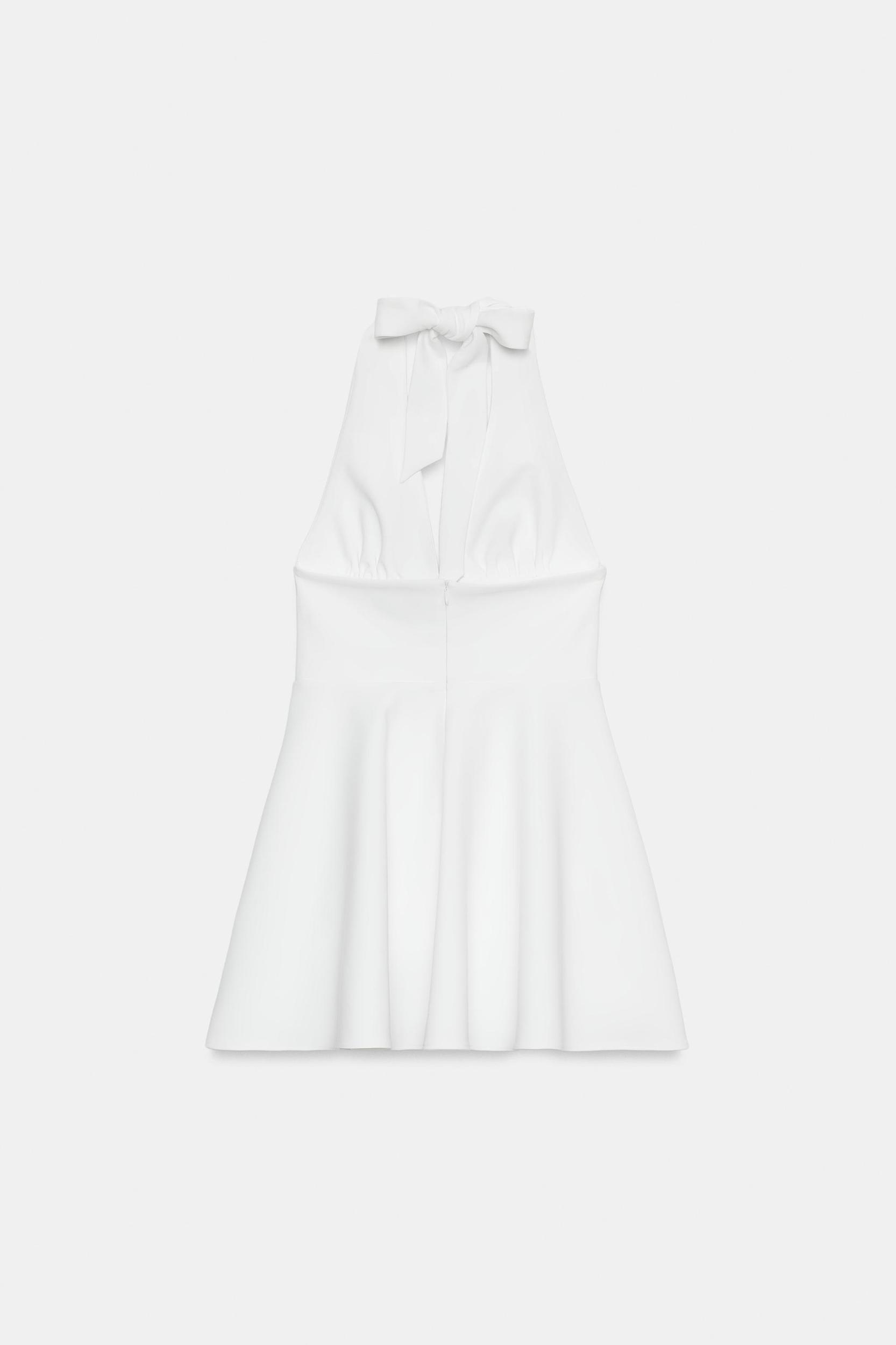 HALTER CAPE SKIRT DRESS Product Image