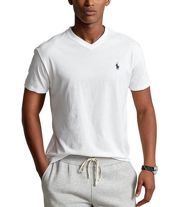 Polo Ralph Lauren Classic Fit Short Sleeve V-Neck T-Shirt Product Image