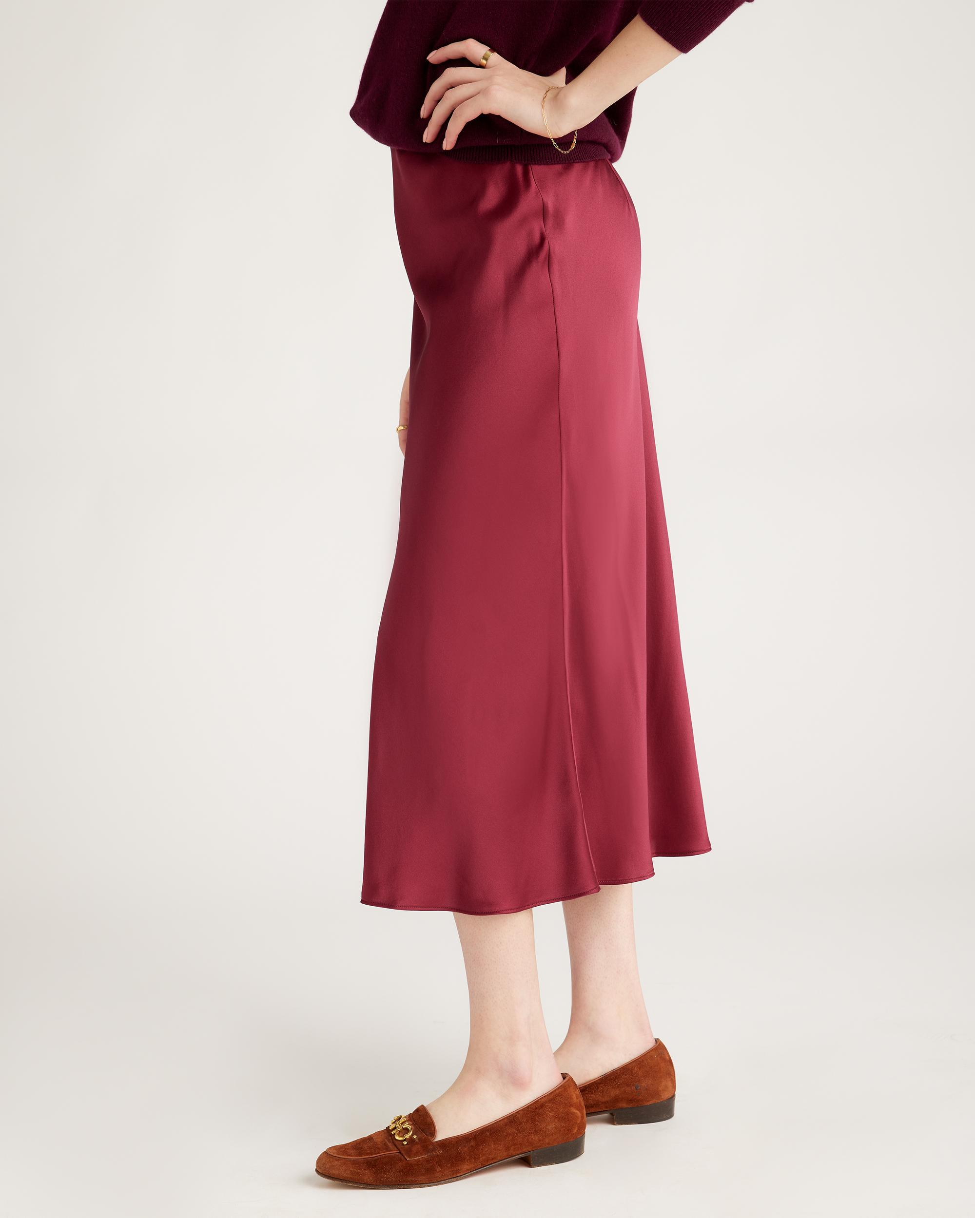 Quince | Women's Washable Skirt Silk Product Image