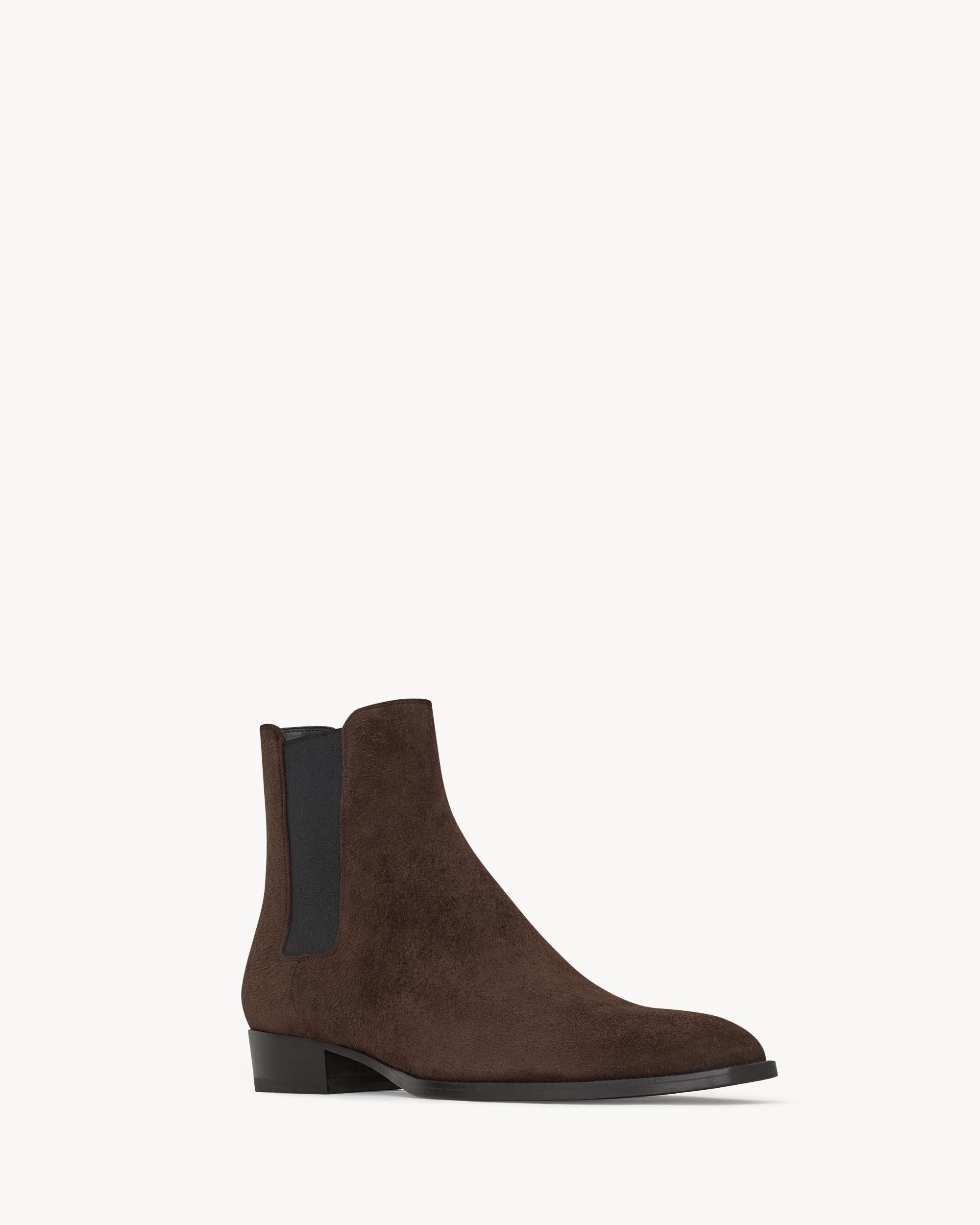 wyatt chelsea boots in suede Product Image