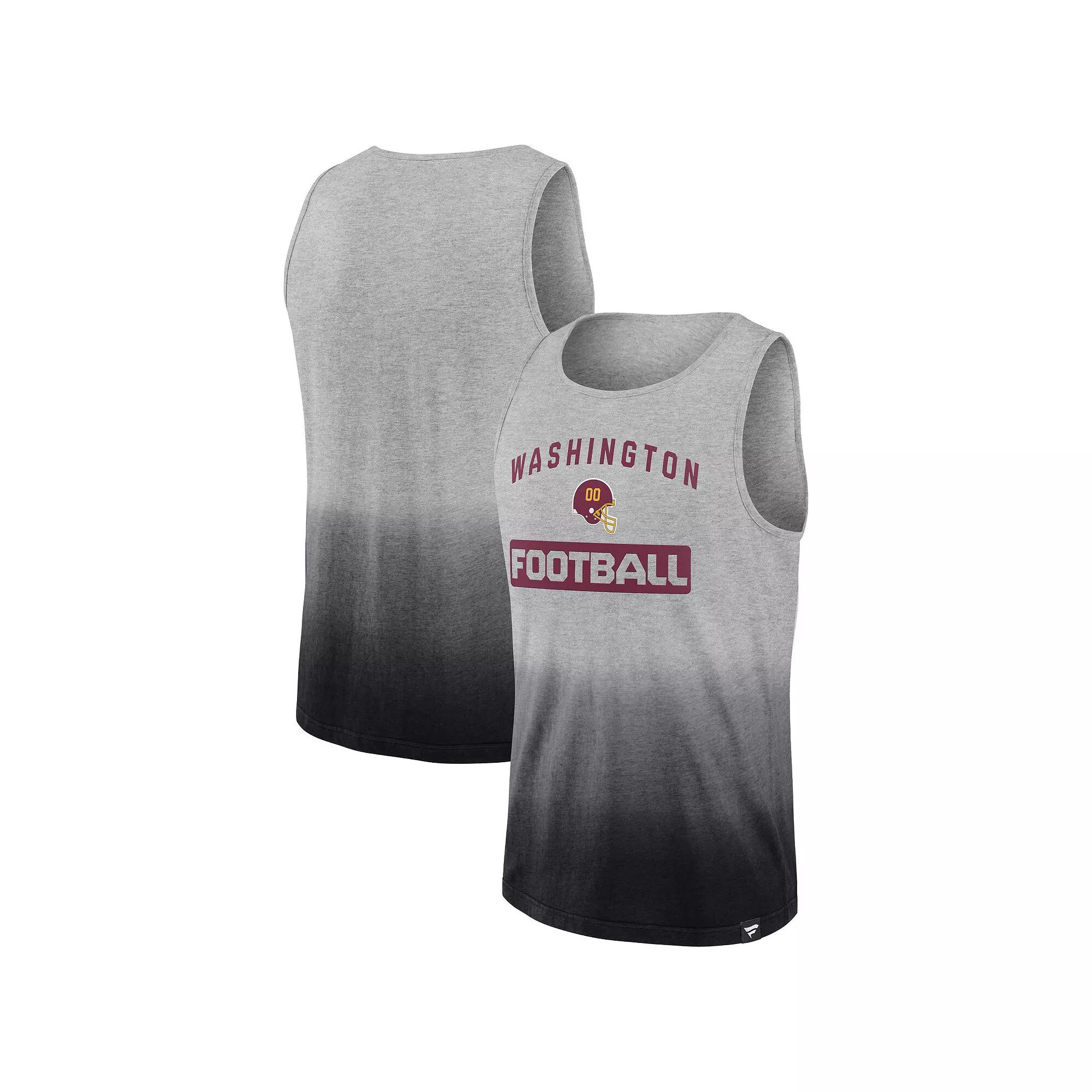Men's Fanatics Branded Heathered Gray/Black Washington Football Team Our Year Tank Top,  Product Image