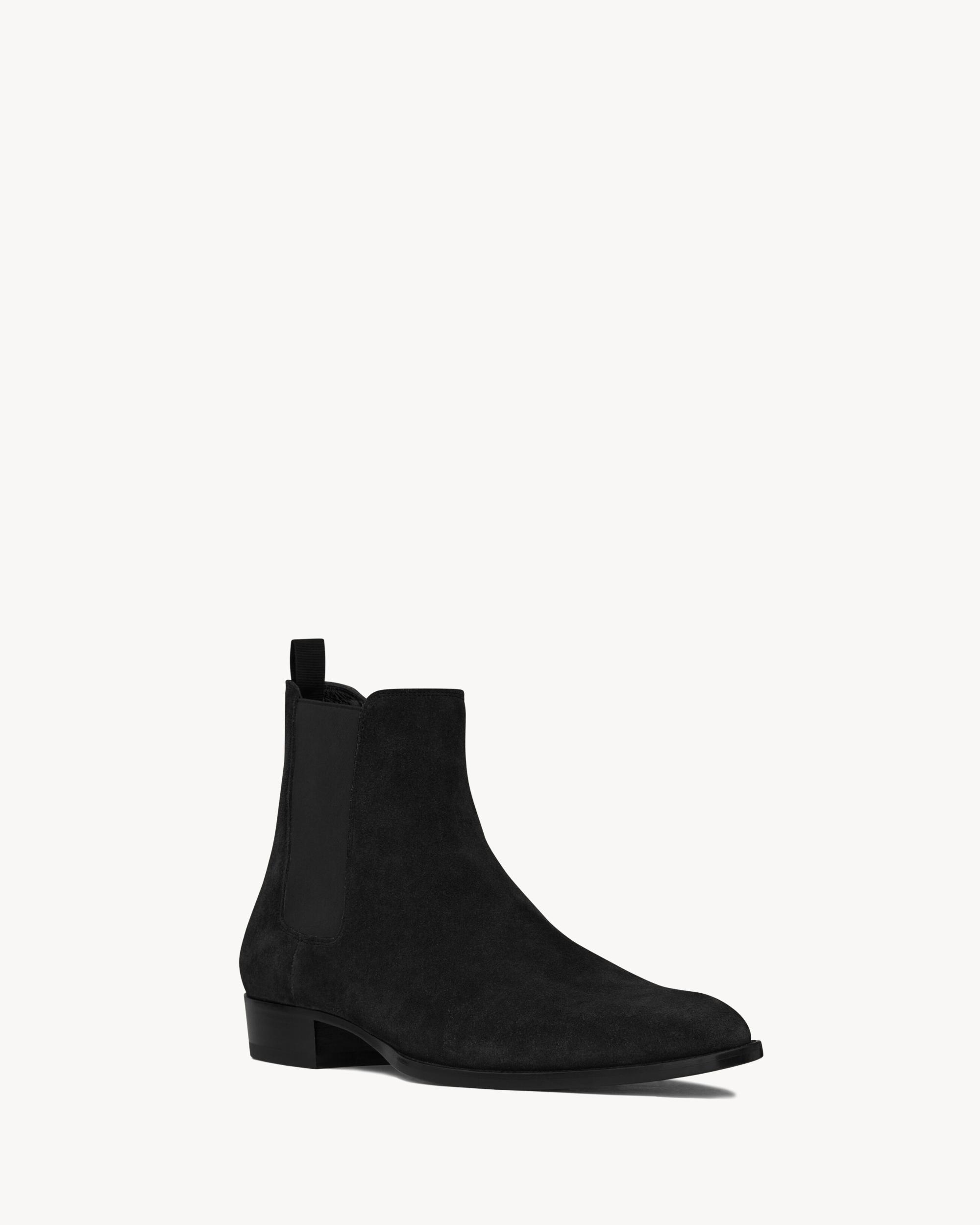 wyatt chelsea boots in suede Product Image