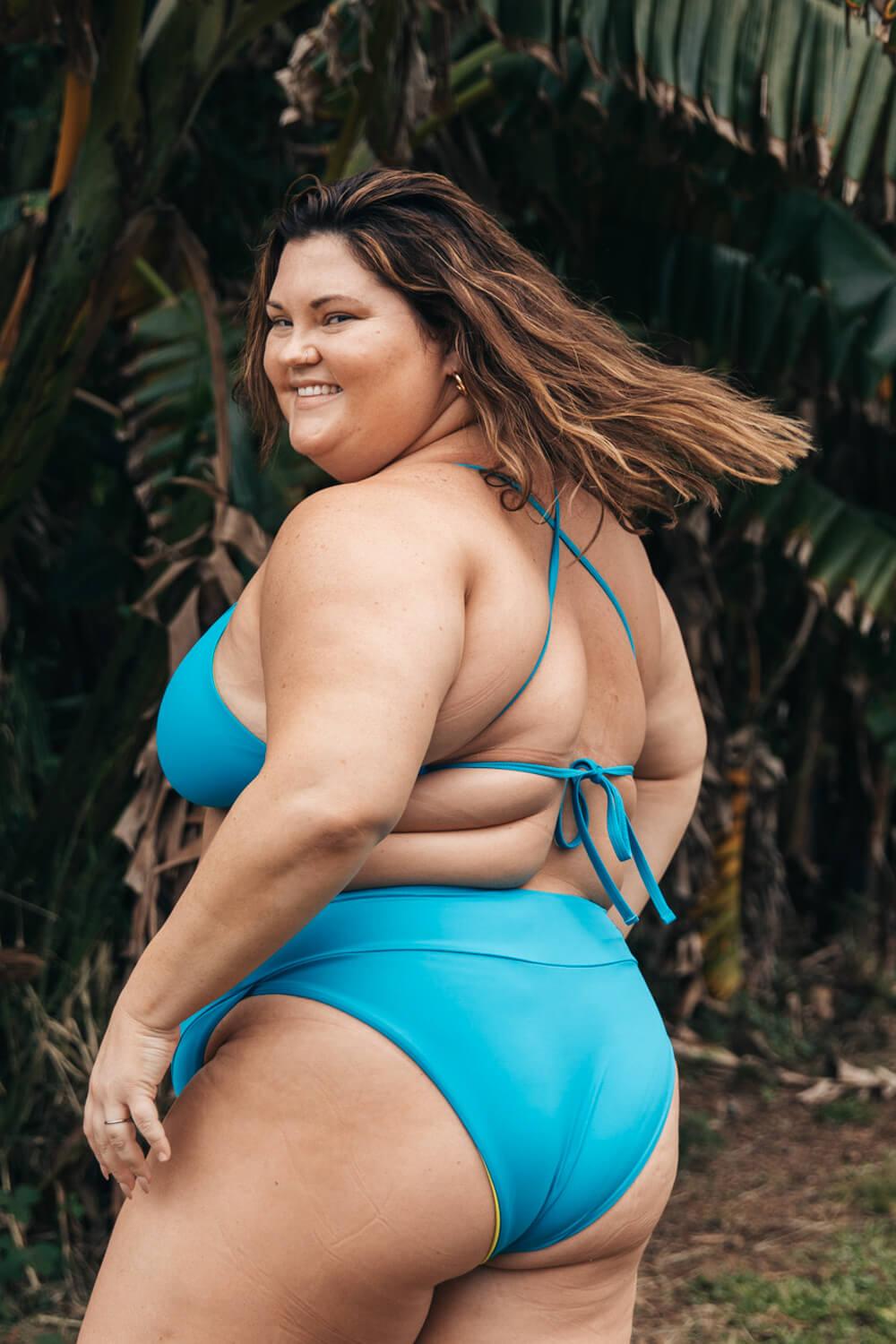 Kianda Bikini Bottom - Sapphire Female Product Image