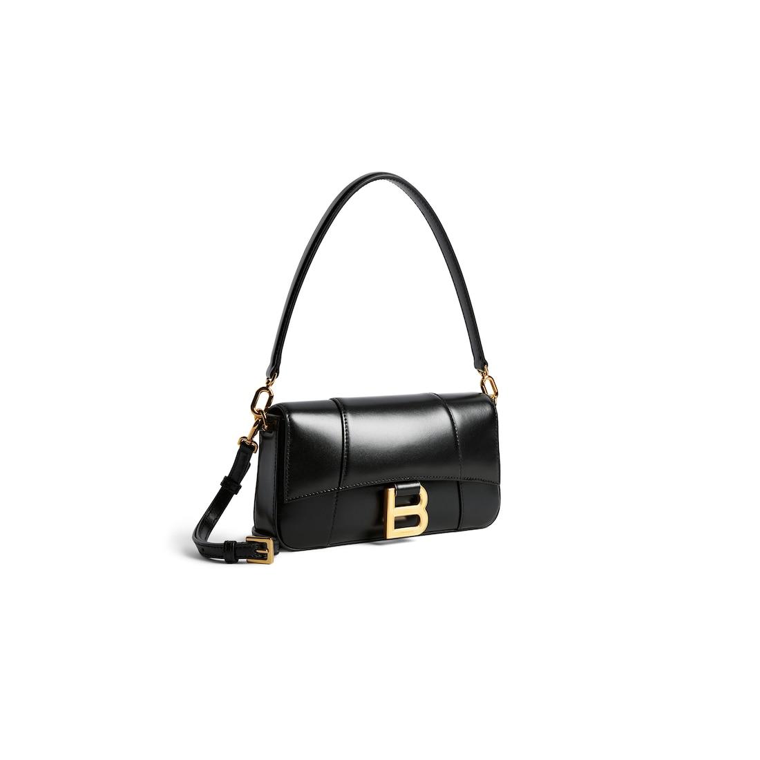 Women's Hourglass Sling Bag Small in Black Product Image