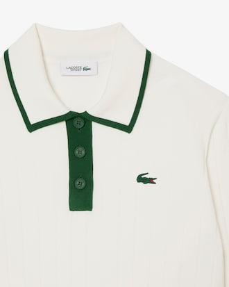 Polo Collar Stretch Golf Sweater Product Image