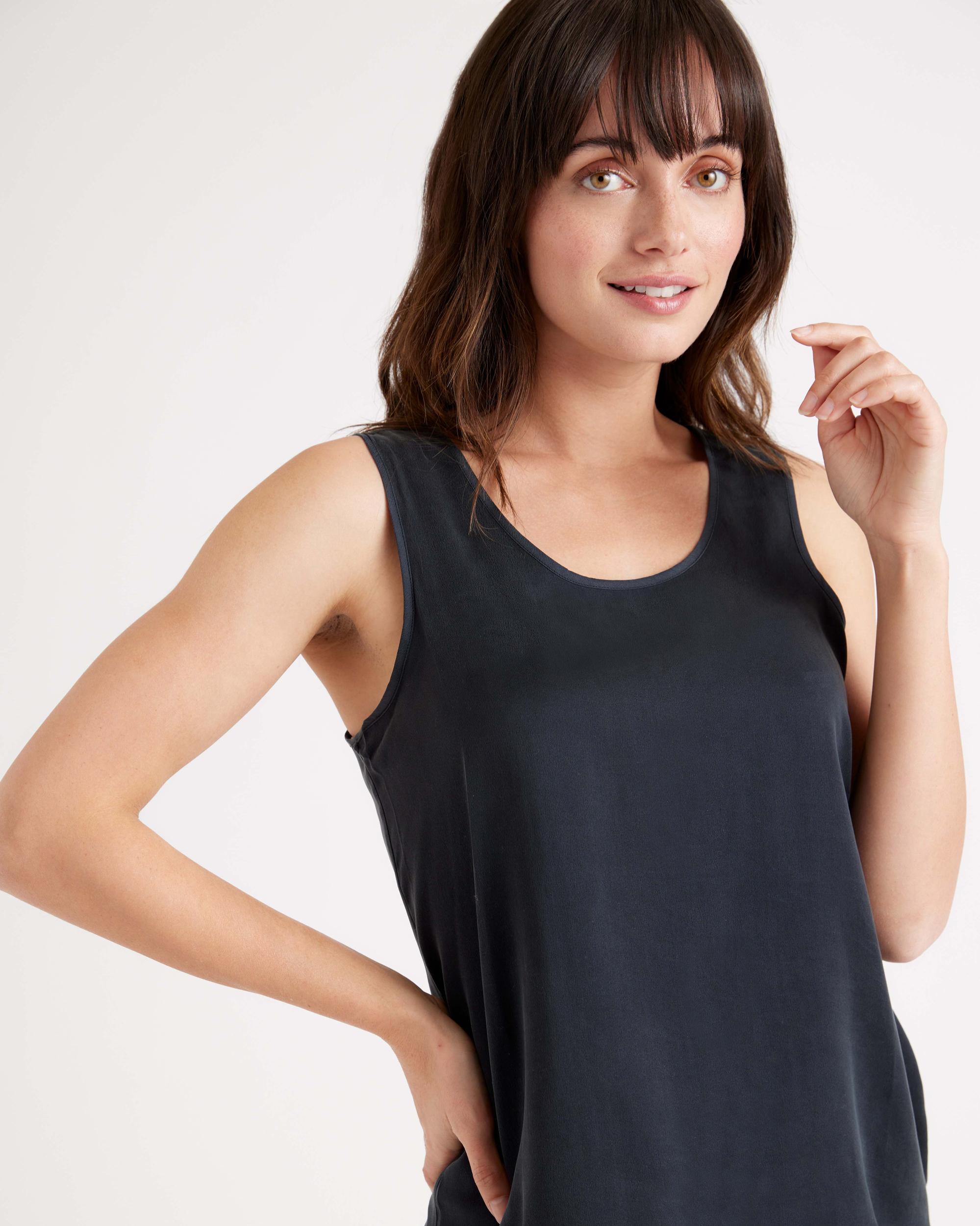 Quince | Women's Pajama Tank Top Silk Product Image