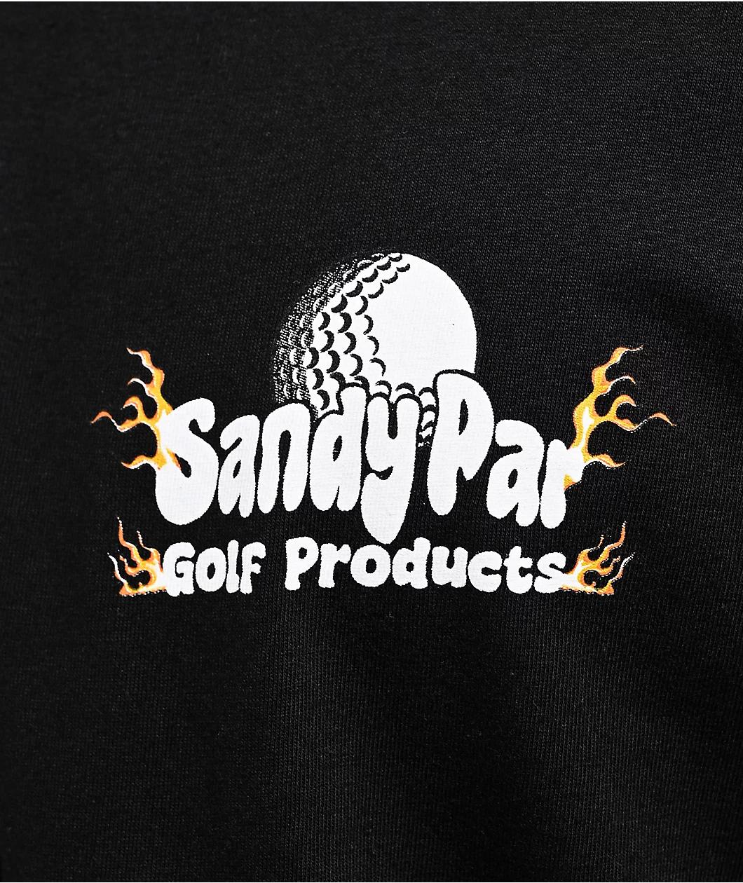 Sandy Par Another Bad Round Black T-Shirt Product Image