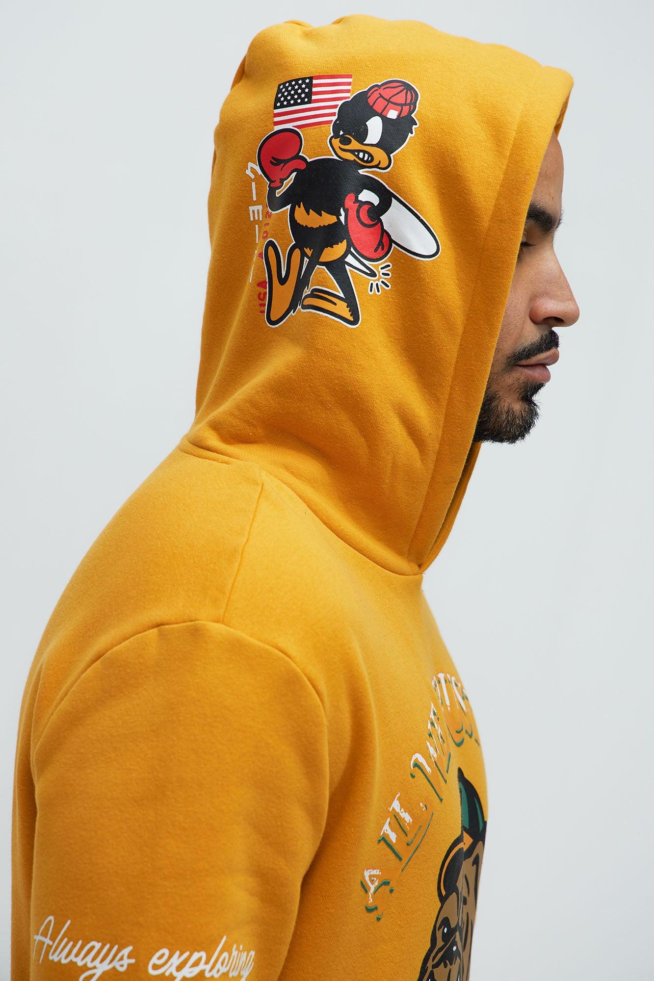 Bully University Hoodie - Yellow Product Image