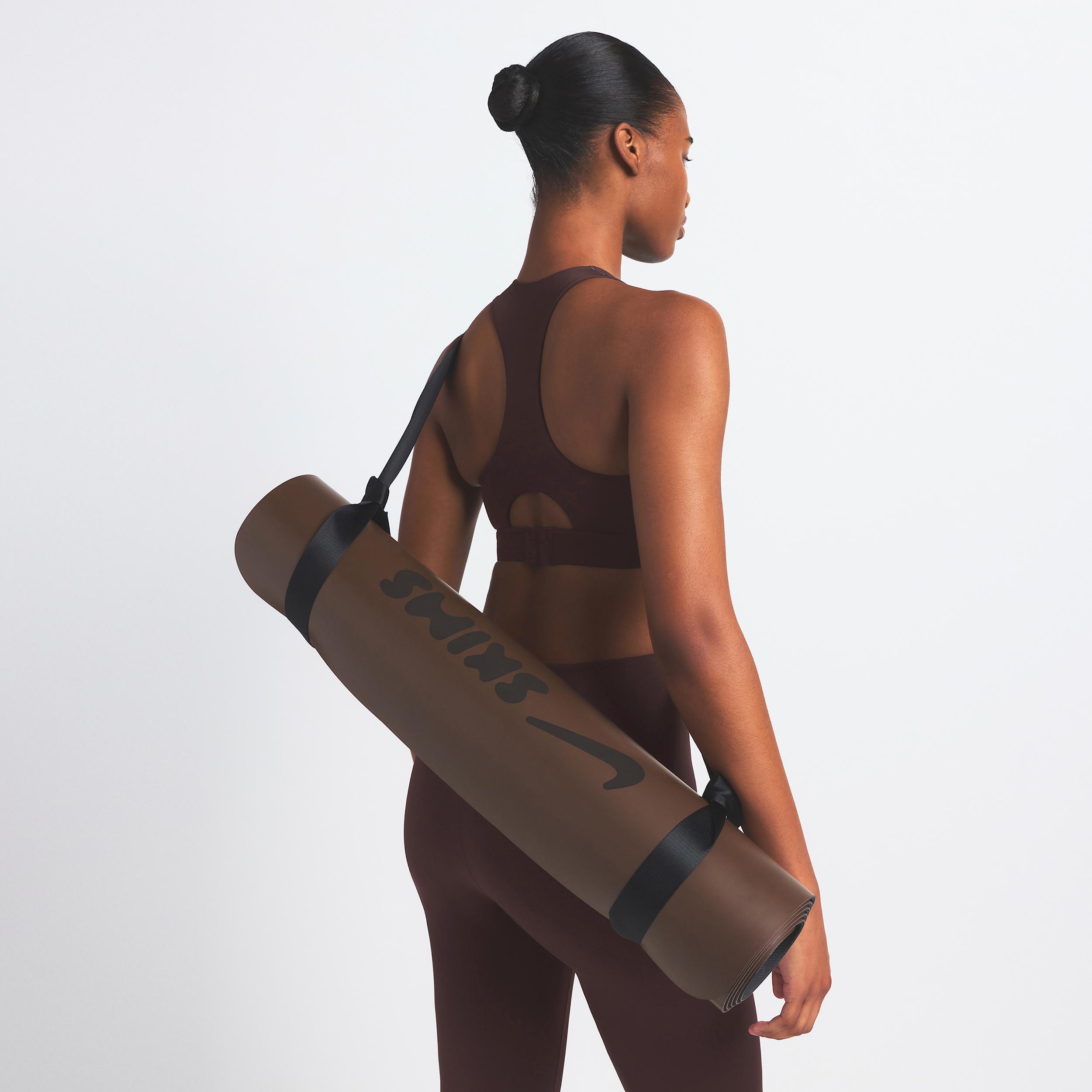 Nike Womens SKIMS Shine High-Neck Bra | BRSPT7004W-PHO Product Image