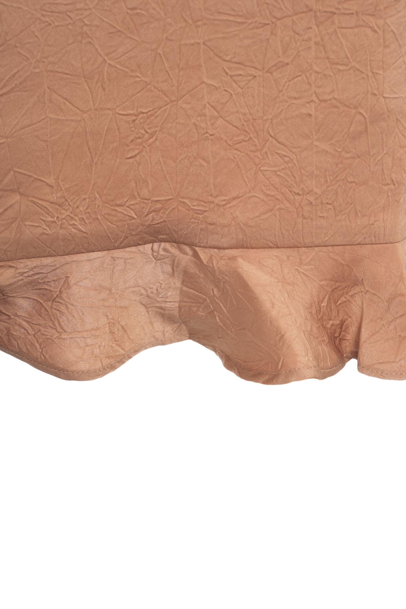 Crinkled satin skirt 'Sesse' Product Image