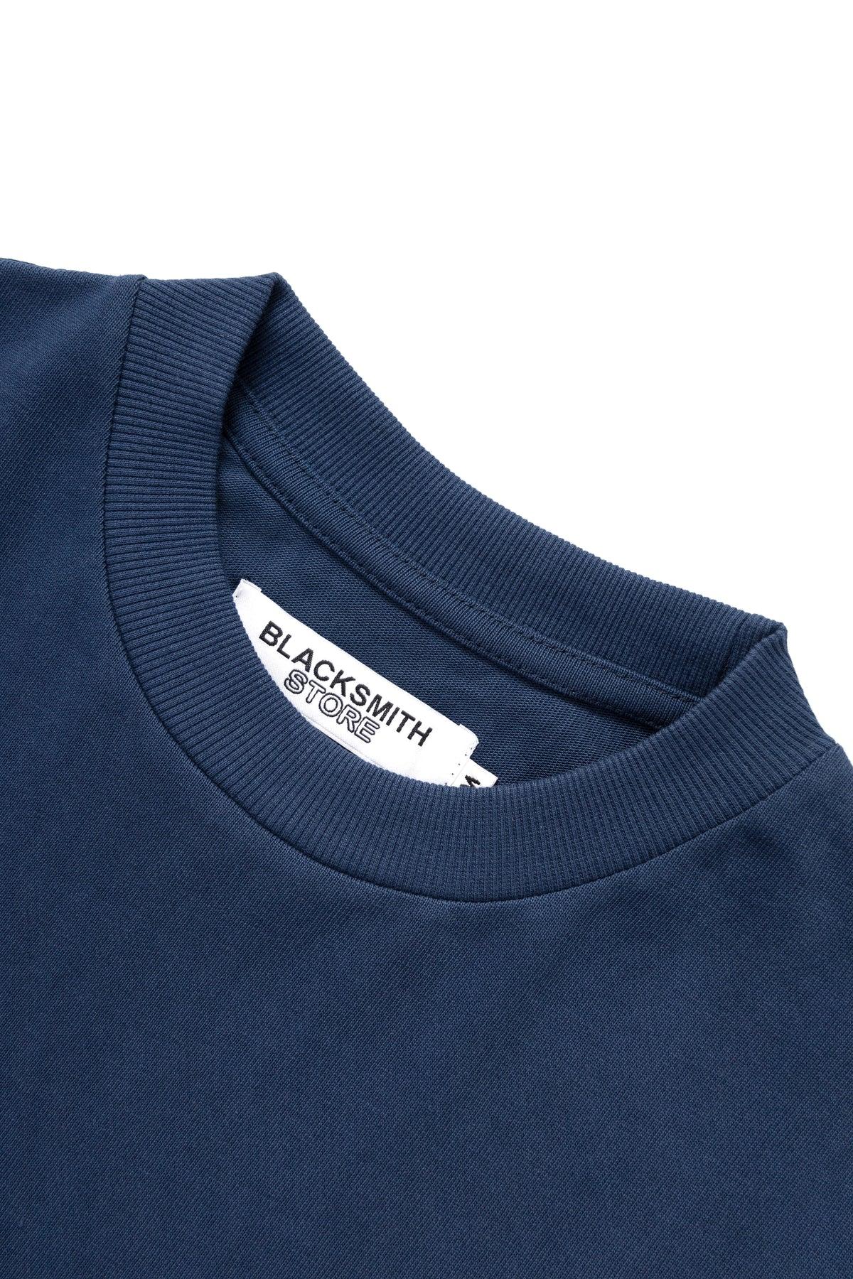 Blacksmith - Heavy Duty People Tee - Navy Product Image