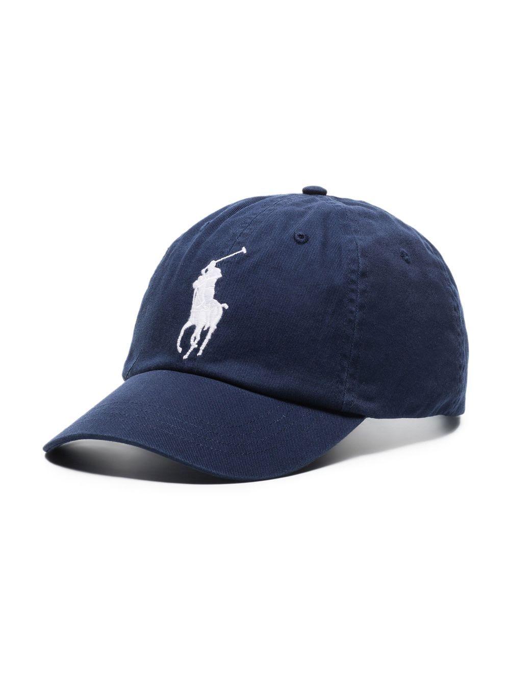 Polo Pony-embroidered cotton cap Product Image