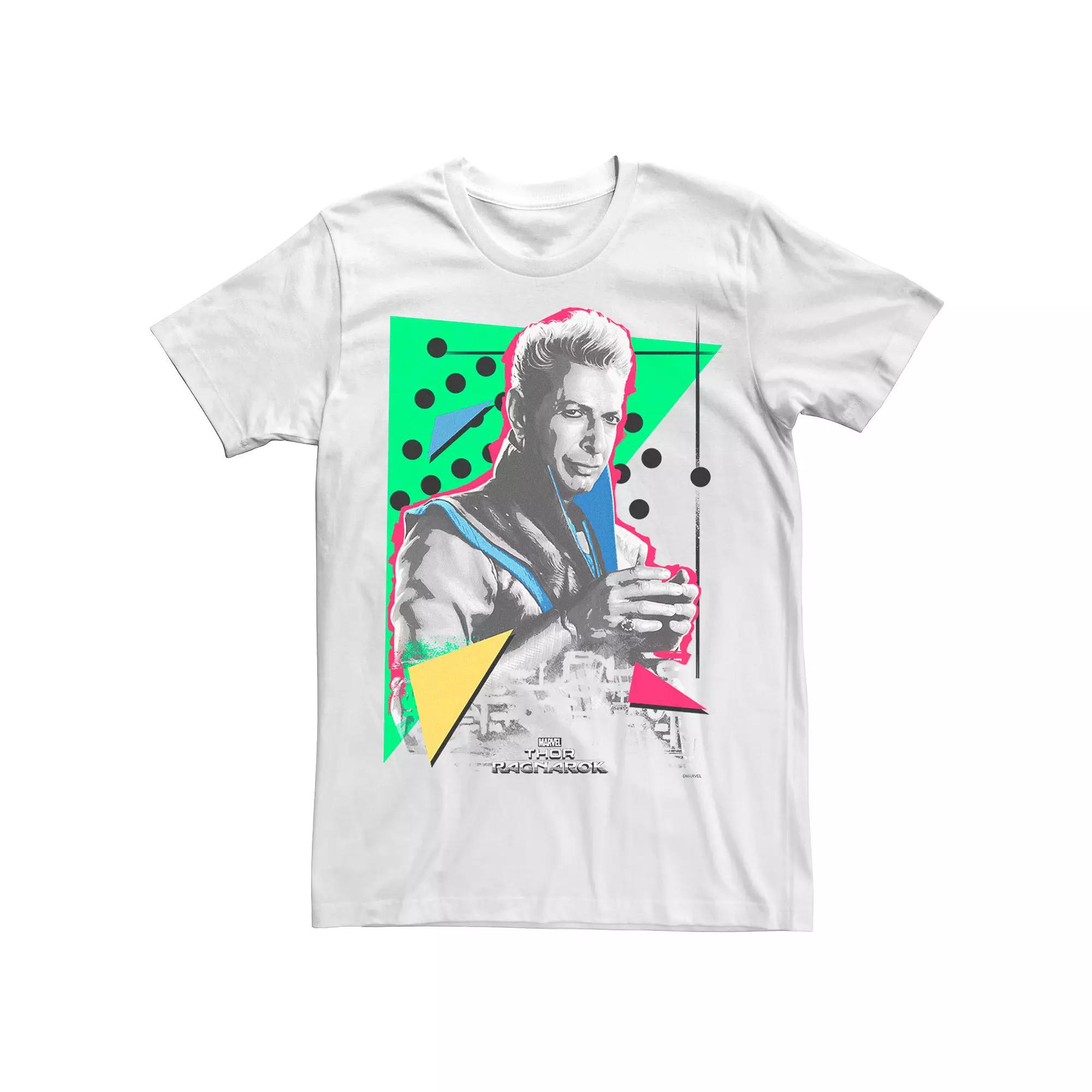 Men's Marvel Thor Ragnarok The Grandmaster 90s Retro Stare Graphic Tee,  Product Image