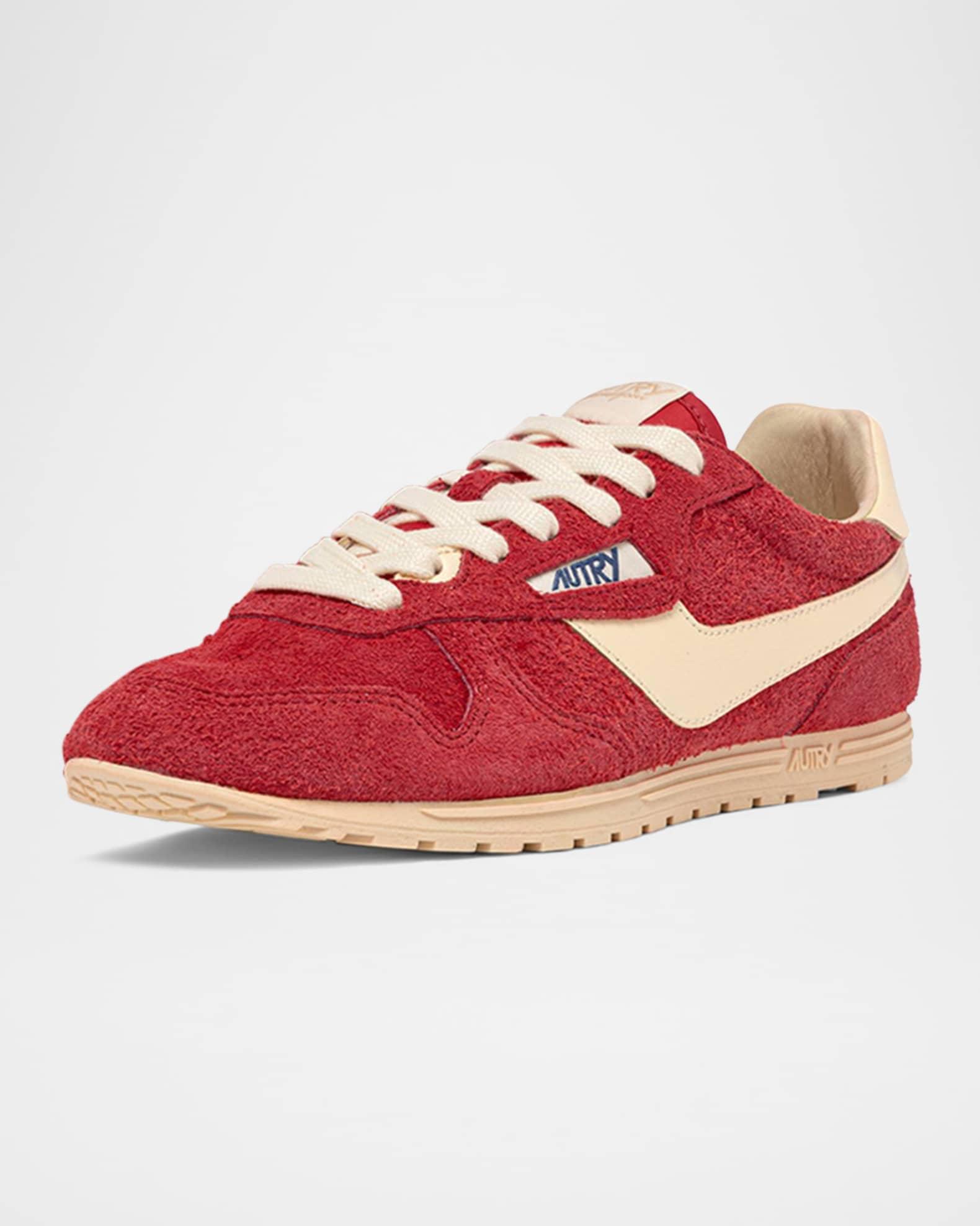 Windspin Retro Suede Low-Top Sneakers Product Image