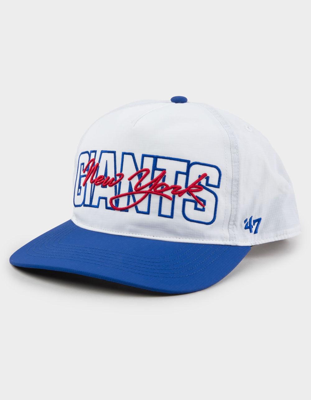 47 BRAND New York Giants Lineman '47 Hitch Snapback Hat - WHITE Product Image