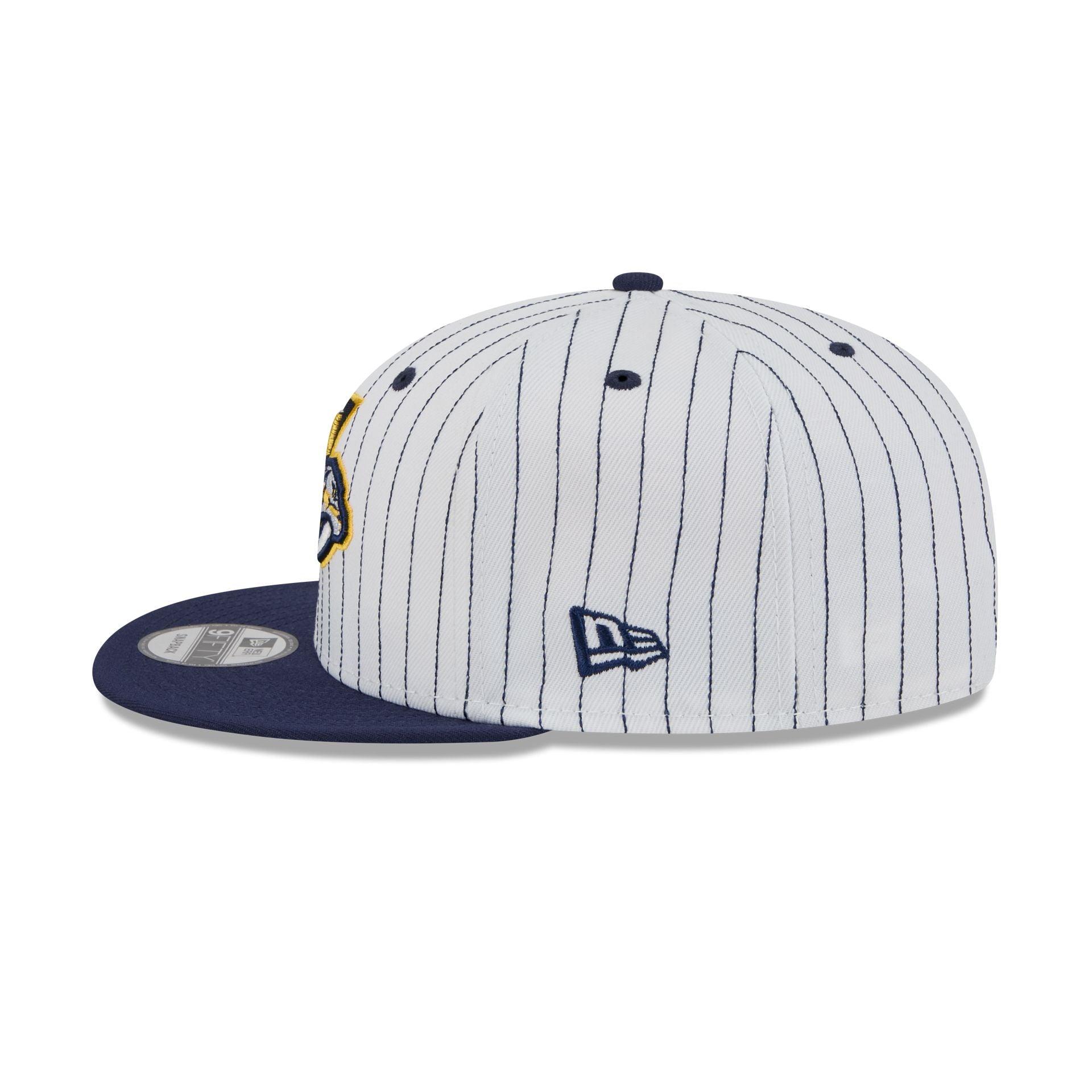 Nashville Predators Deceptor Pinstripe 9FIFTY Snapback Hat Male Product Image