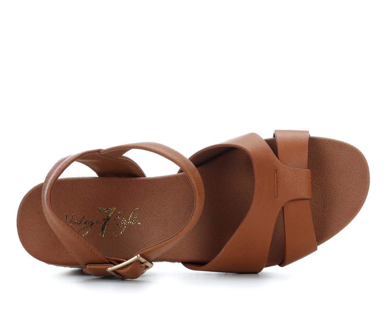 Women's Vintage 7 Eight Front-S Wedge Sandals Product Image