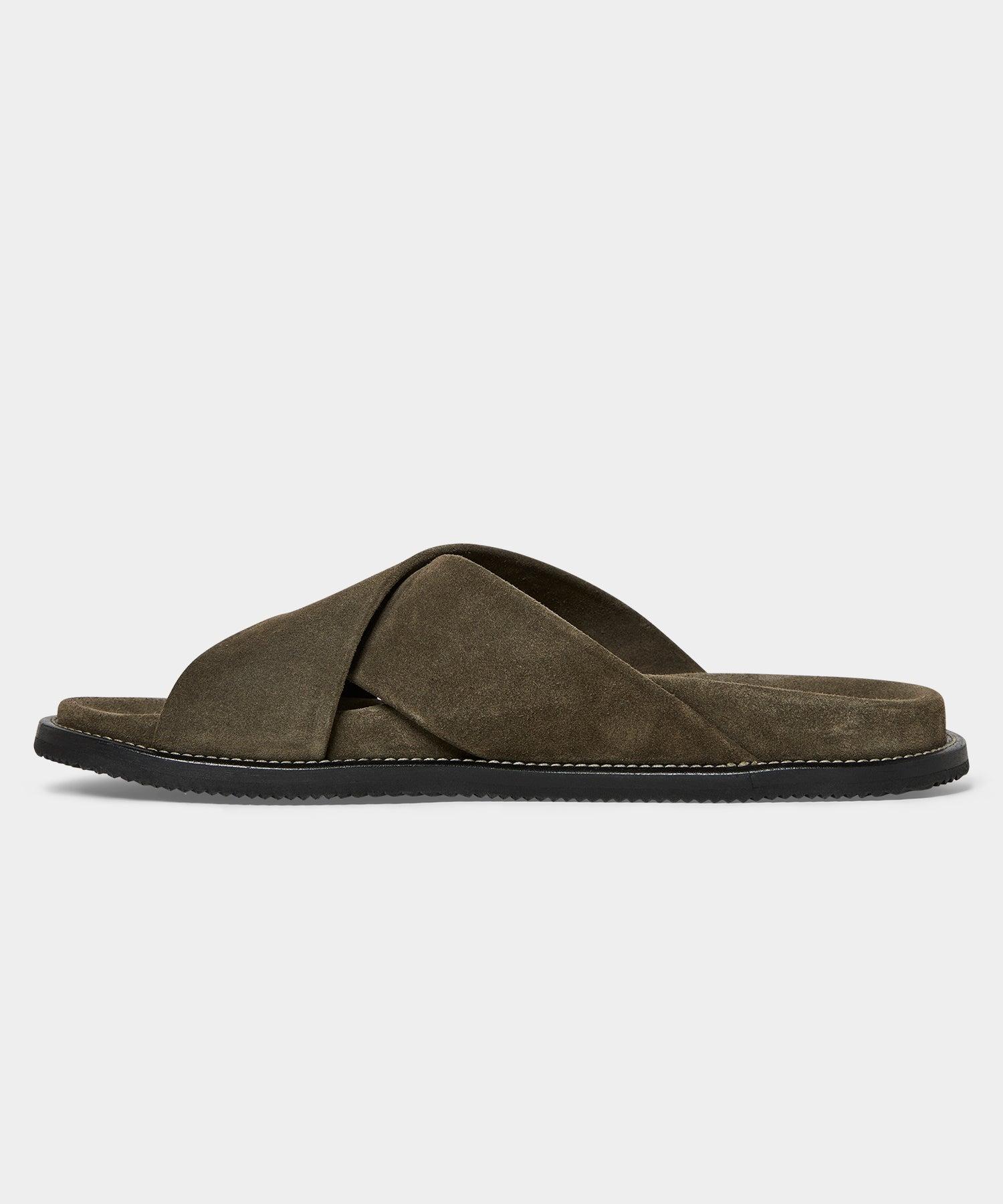 Nomad Suede Crossover Sandal Product Image