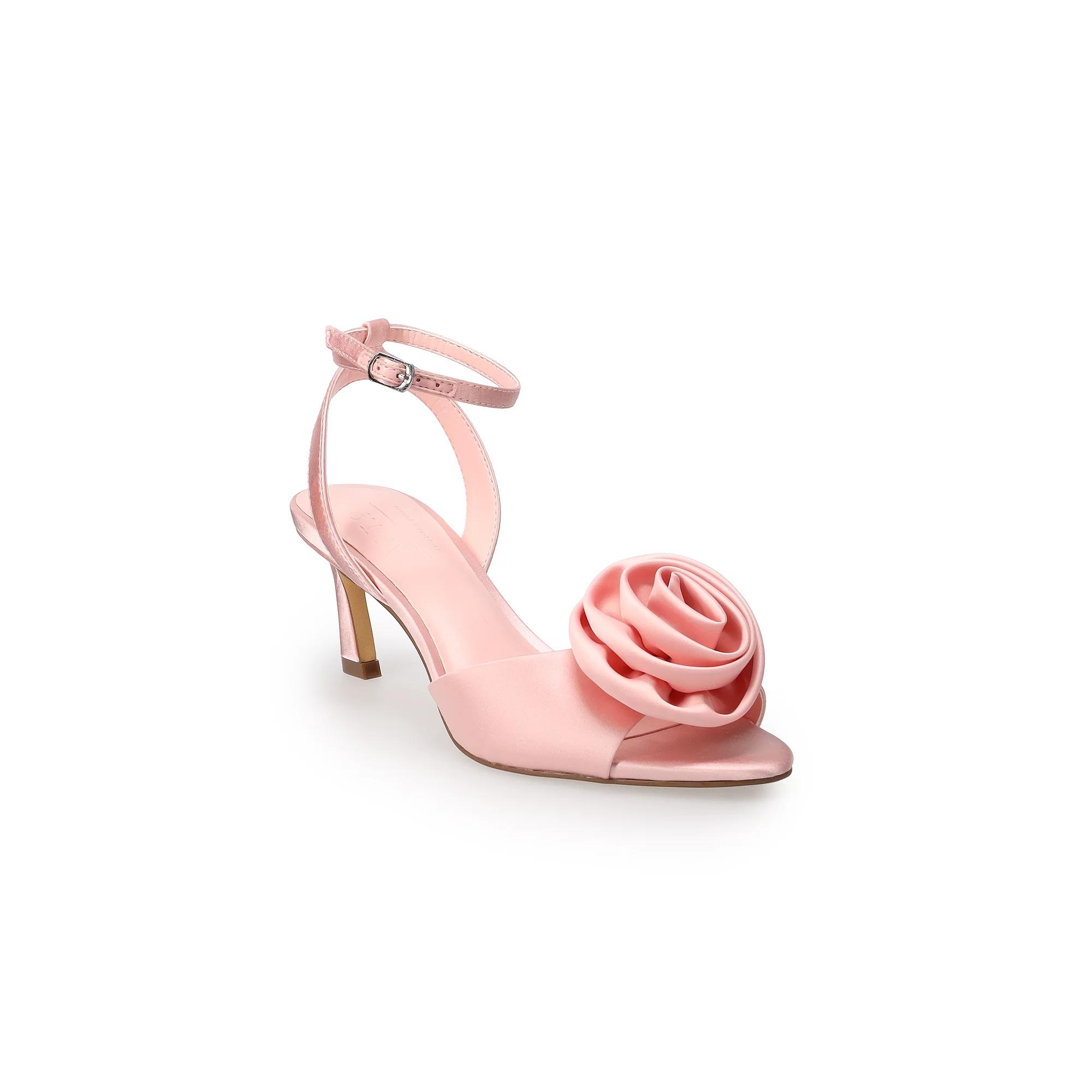 Apt. 9® Rosette Women's Heels, Size: 11, Pink Product Image