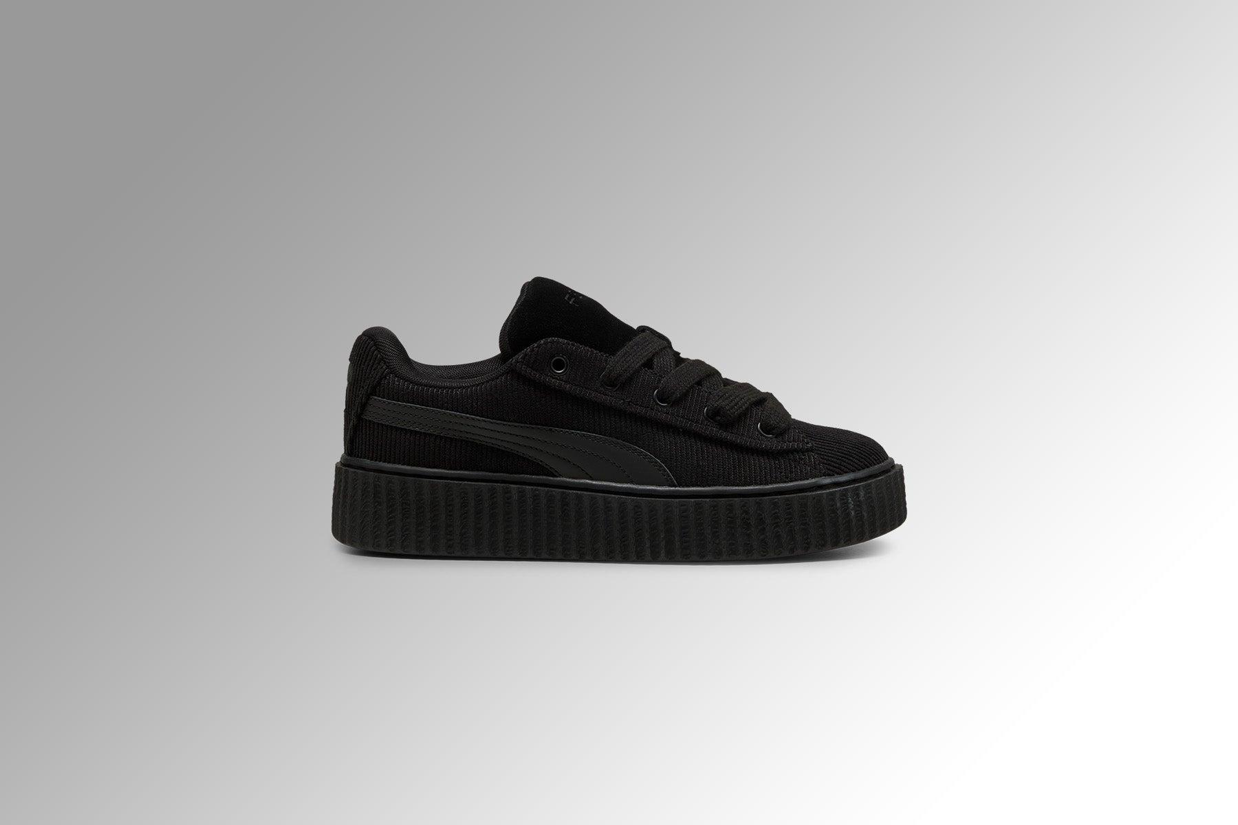 Puma x Fenty Women's Creeper Phatty Corduroy - Black/Gold Female Product Image