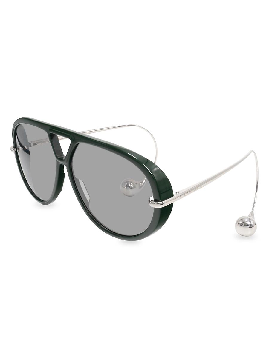 Womens Drop 63MM Aviator Sunglasses Product Image