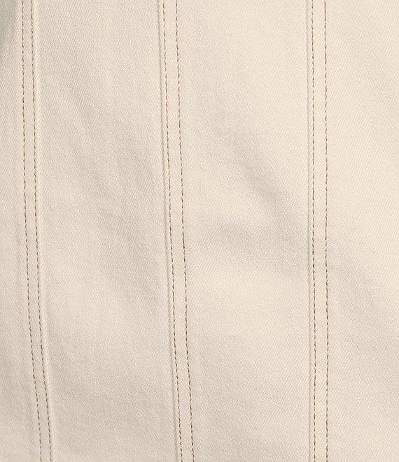 GB Seamed Midi Denim Dress Product Image