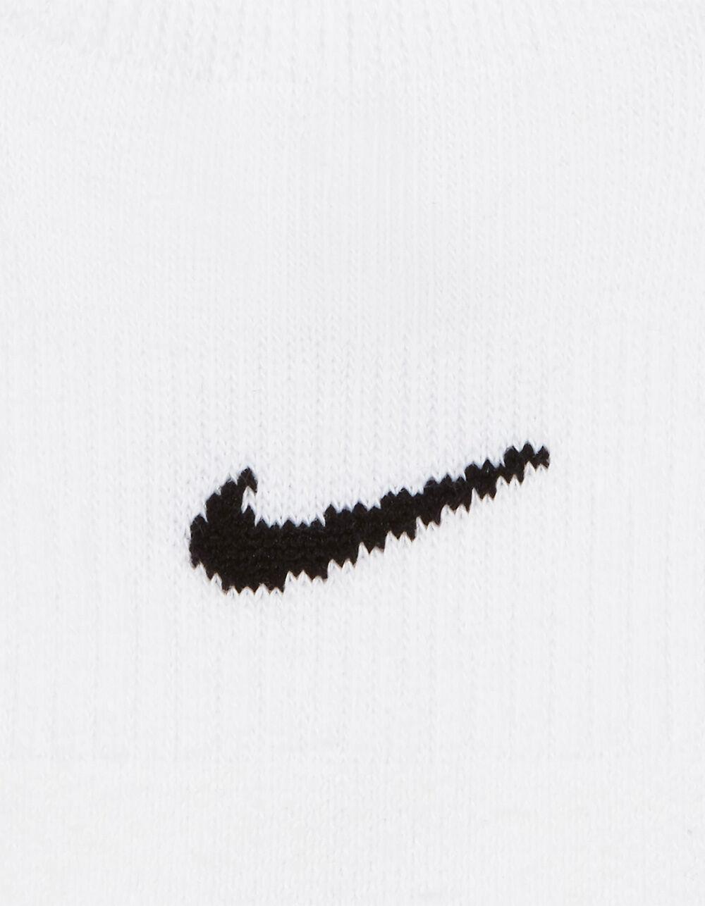 NIKE Everyday Plus 3 Pack Cushioned Womens Training Footie Socks - WHITE Product Image