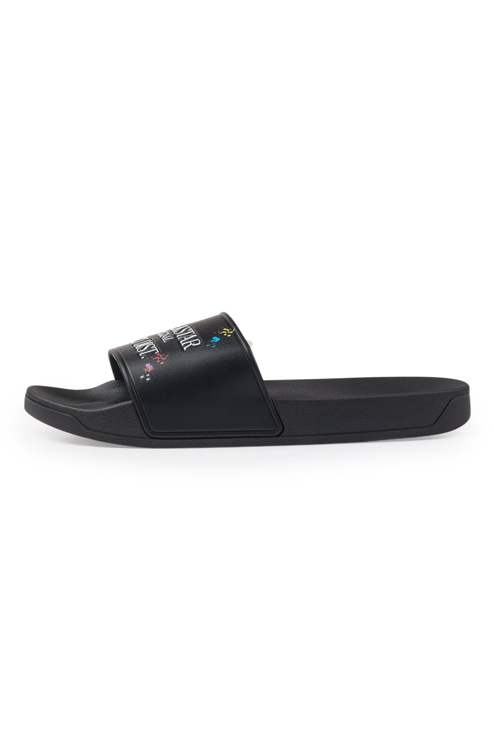 Art Dist Black Graphic Slides Male Product Image