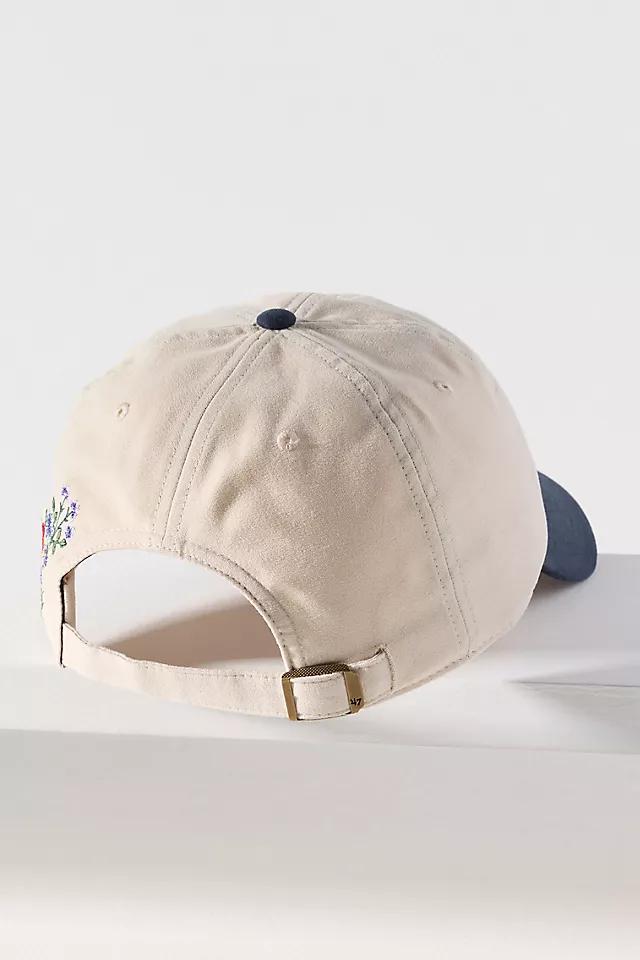 '47 Faux-Suede Floral Baseball Cap Product Image