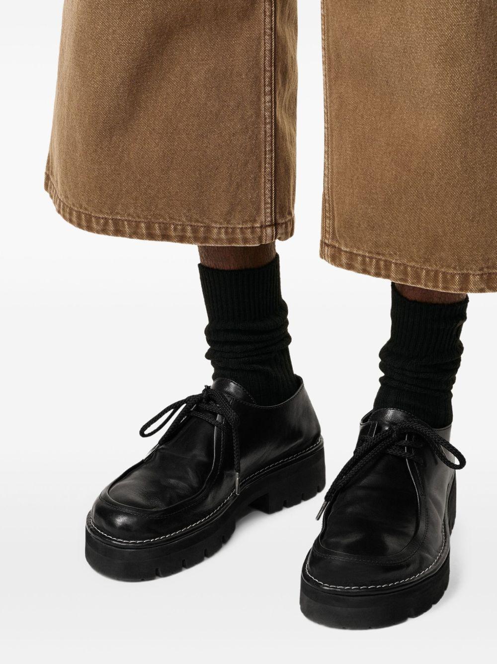 anatomical platform derby shoes Product Image