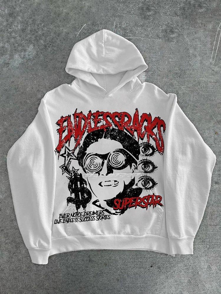 Sopula Vintage Endless The Hustler Superstar Graphics Pocket Hoodie Product Image