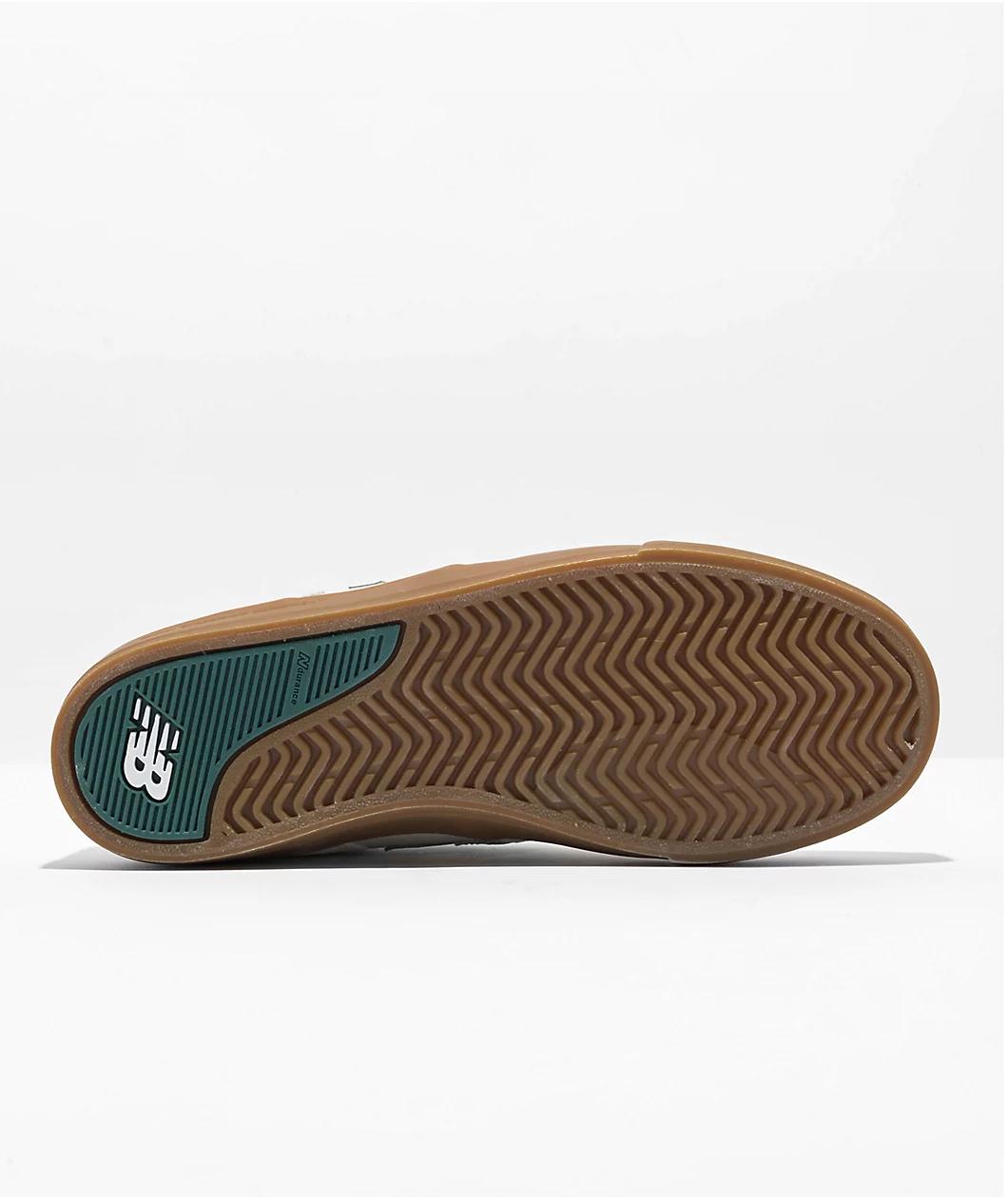 New Balance Numeric 306 Jamie Foy Sea Salt & Teal Skate Shoes Product Image