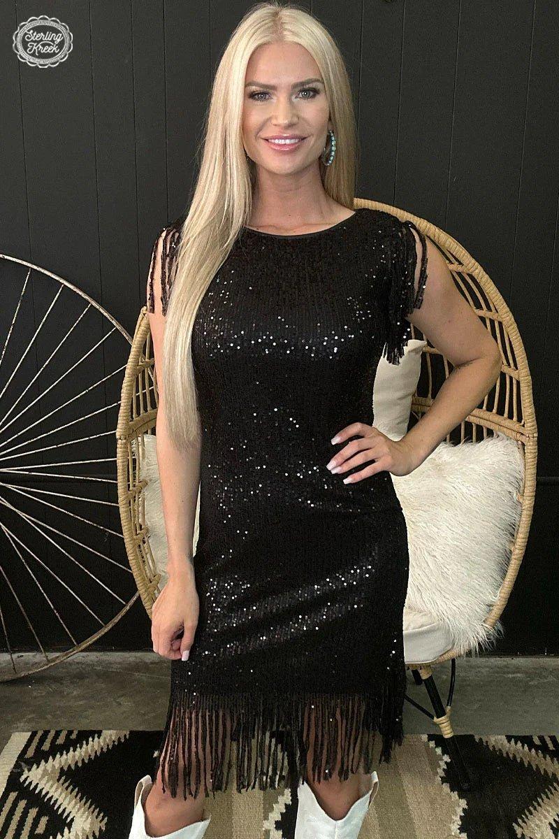 Night Life Dress Black Product Image