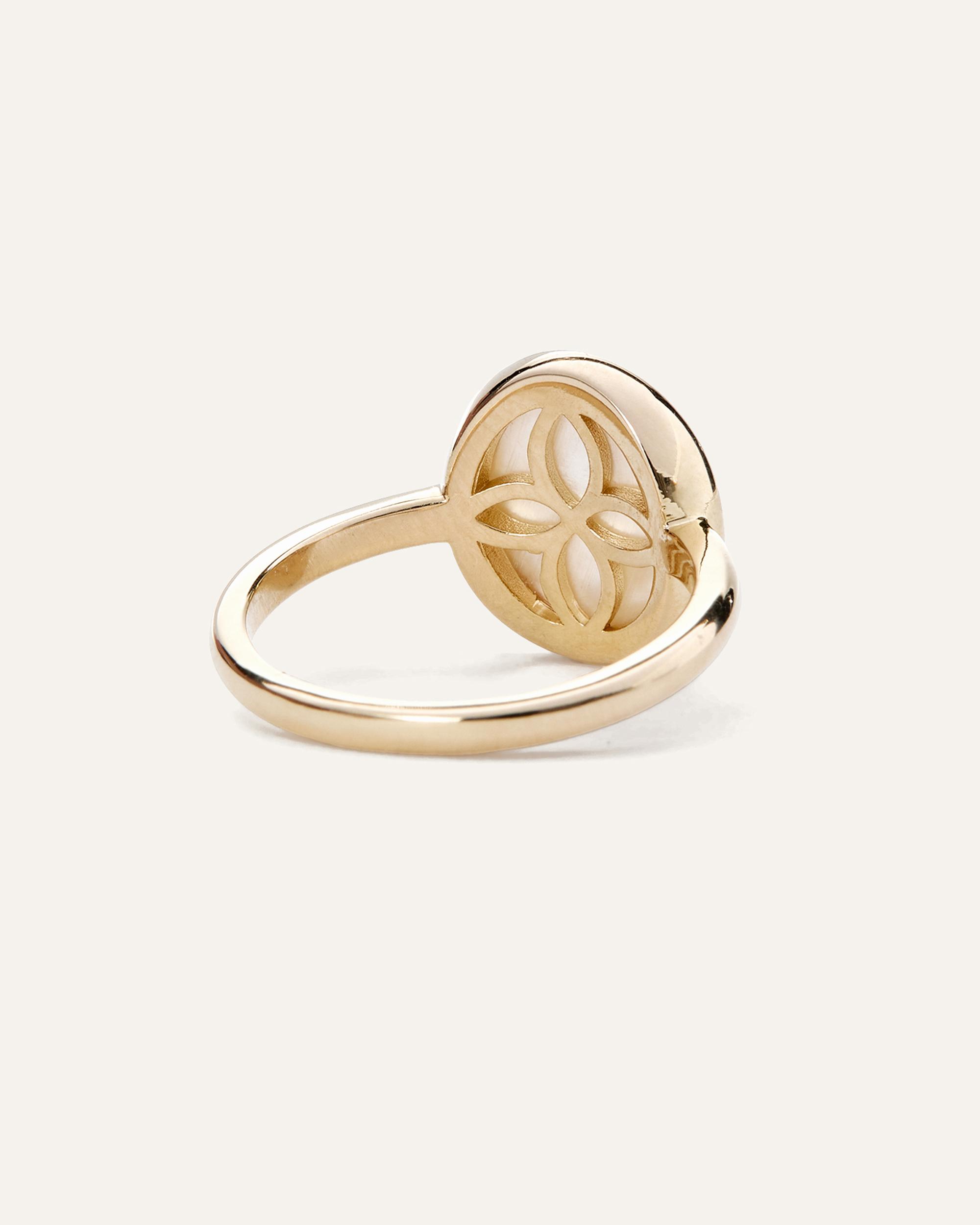 Quince | Women's Mother of Pearl Ring Product Image
