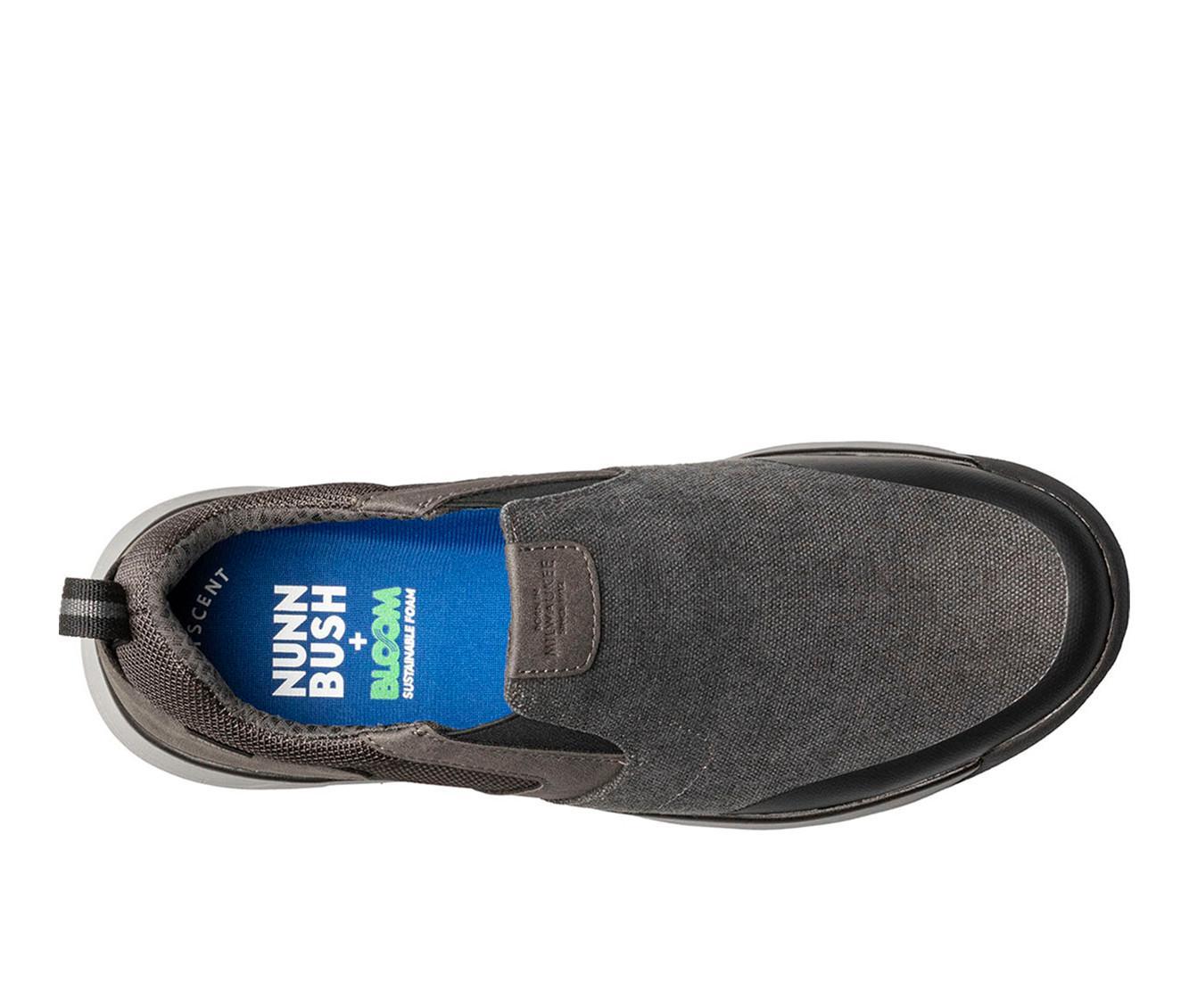 Men's Nunn Bush Sedona Canvas Moc Toe Slip-On Shoes Product Image